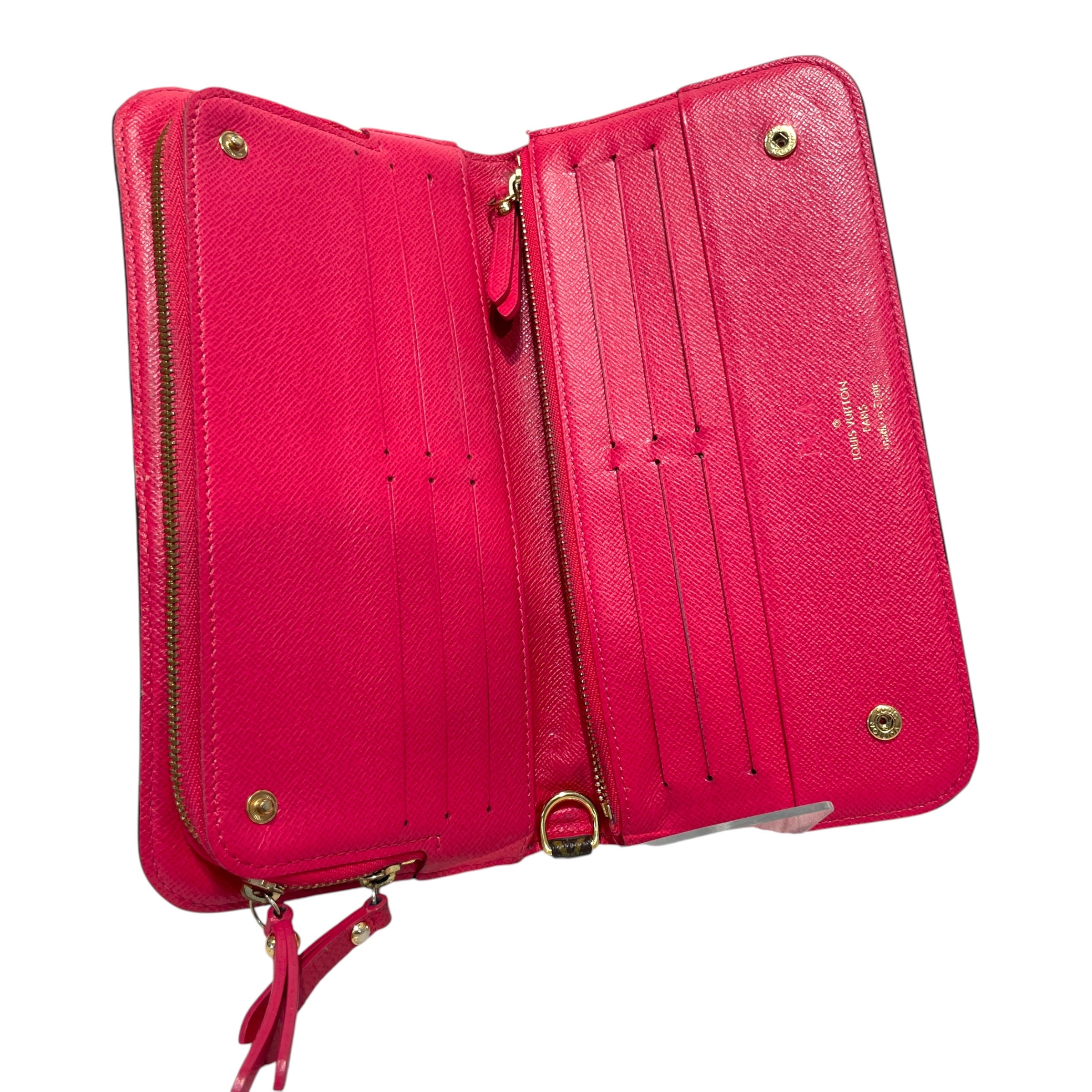 LOUIS VUITTON/Long Wallet/Monogram/Leather/BRW/L's/Insolite view 3