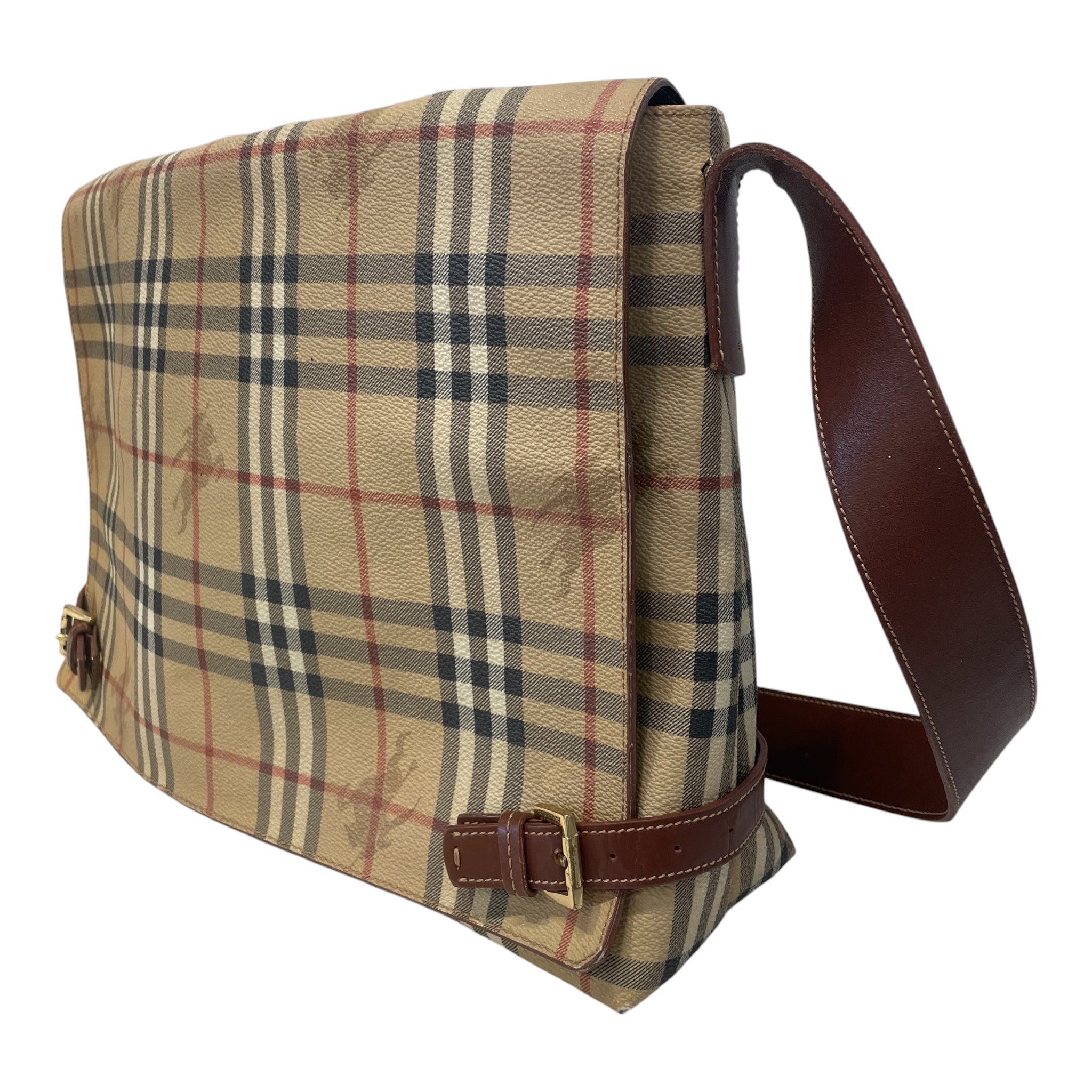 BURBERRY/Cross Body Bag/Plaid/CML/ view 6