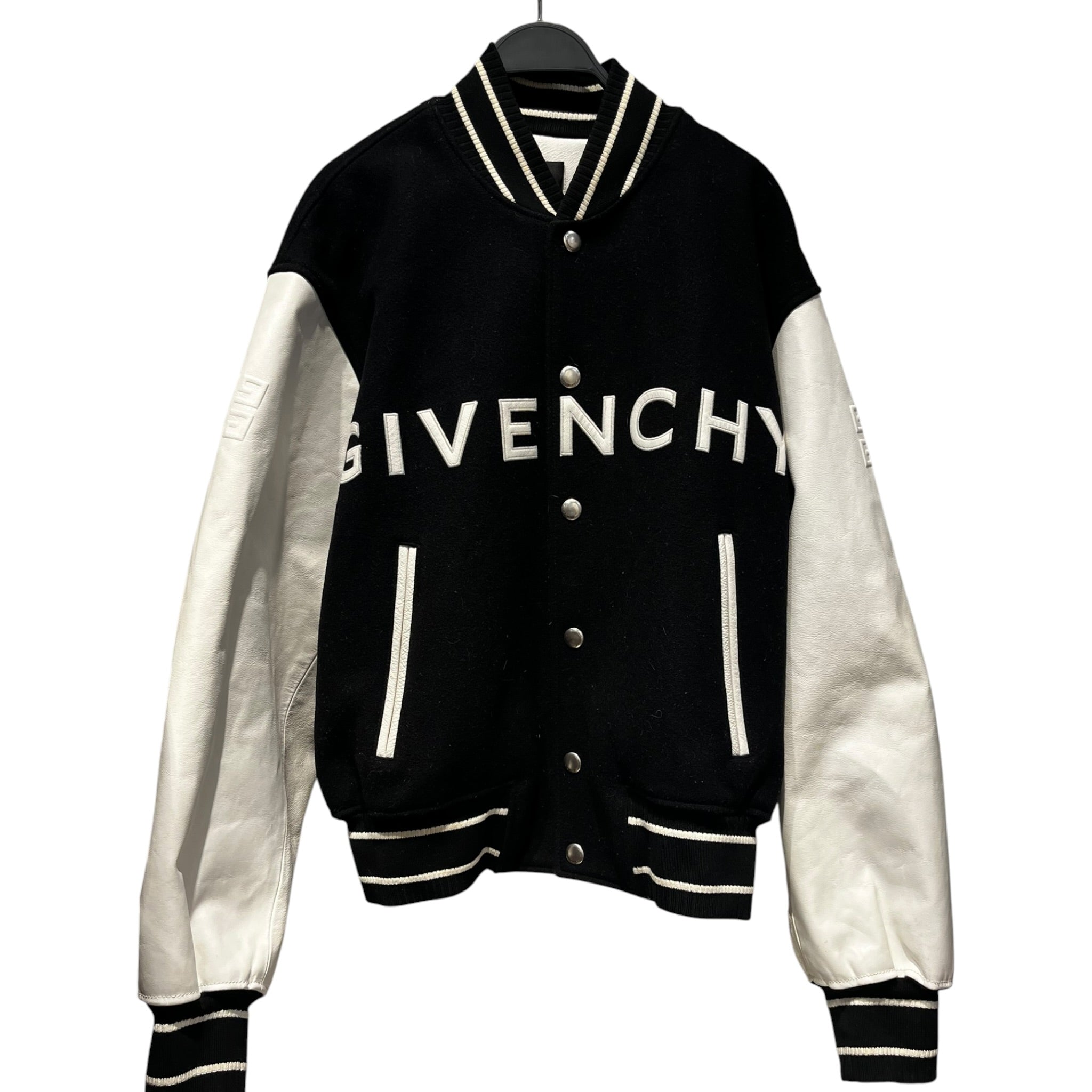 GIVENCHY/Baseball Jkt/50/Cotton/BLK/ view 1