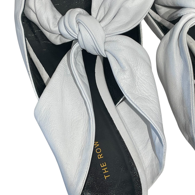 THE ROW/Heels/EU 36/Leather/WHT/coco