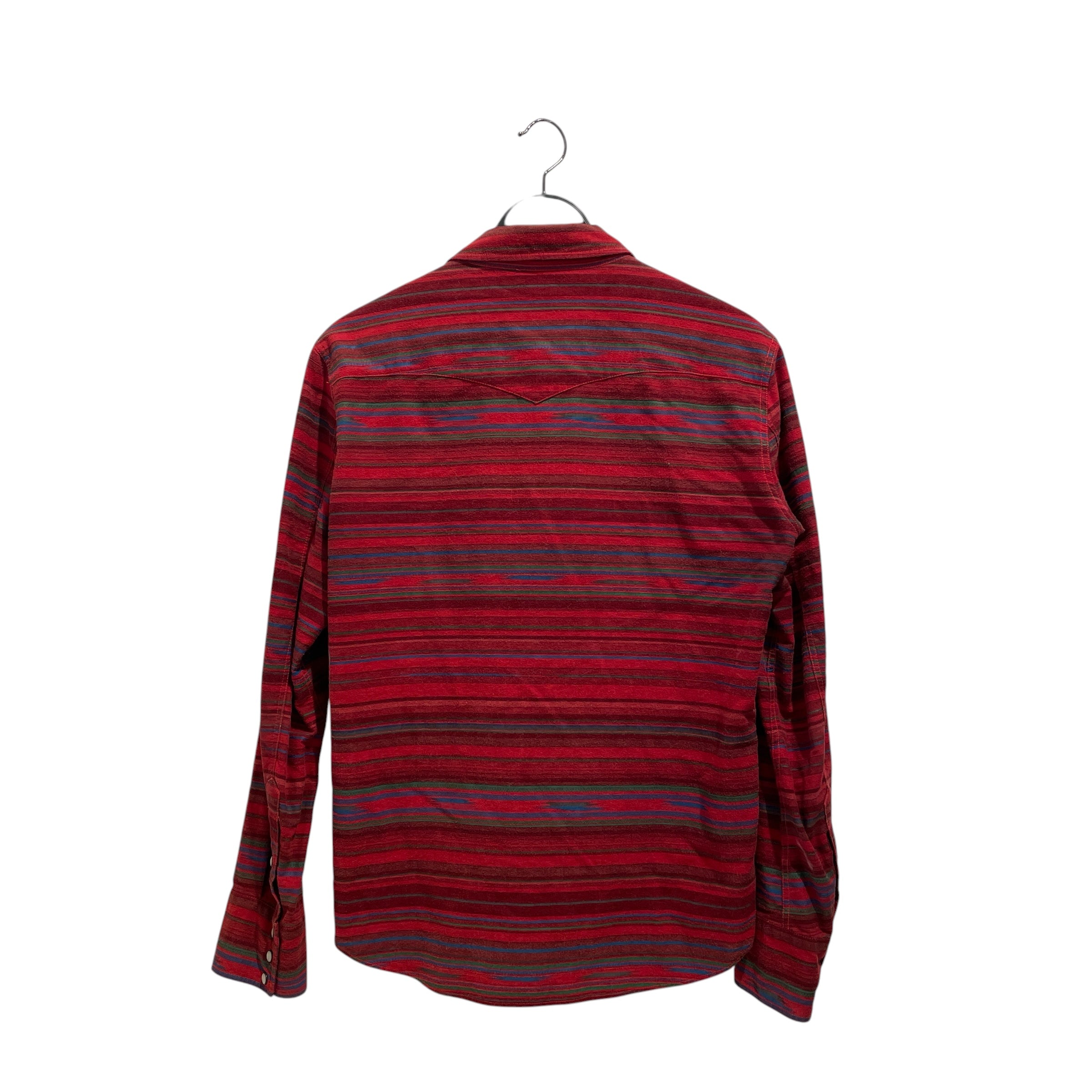 NUMBER (N)INE/Polo Shirt/2/Cotton/RED/Stripe/ORTEGA SOUTHWESTERN view 2