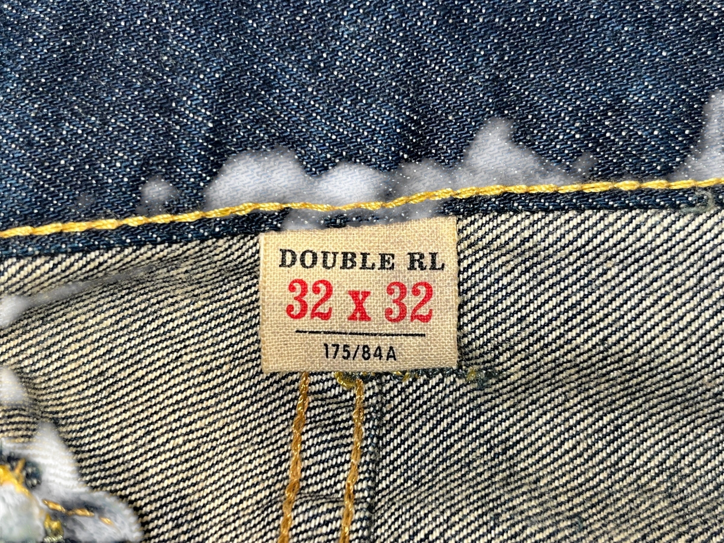 RRL/Straight Pants/33/Cotton/NVY/ view 5