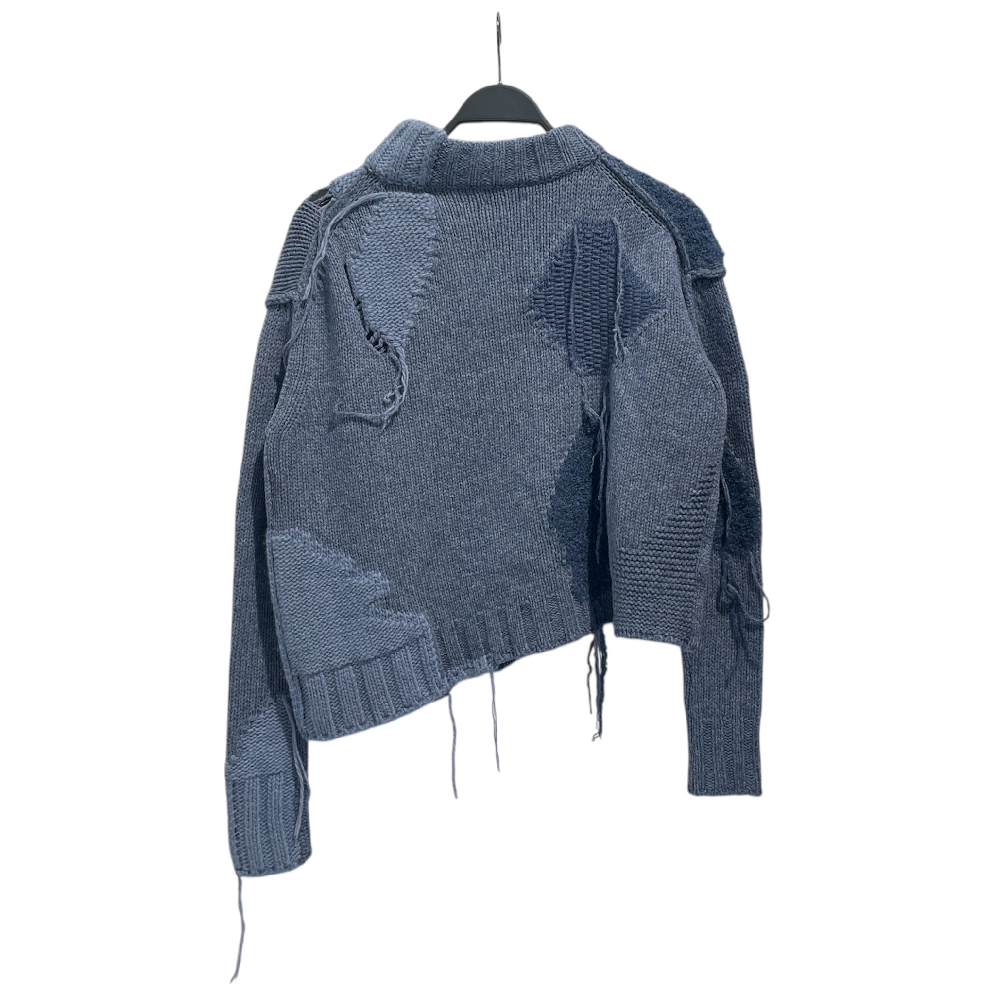 Acne Studios/Heavy Sweater/XS/Wool/BLU/Turtle Neck/Ovira Patch AW17 view 2