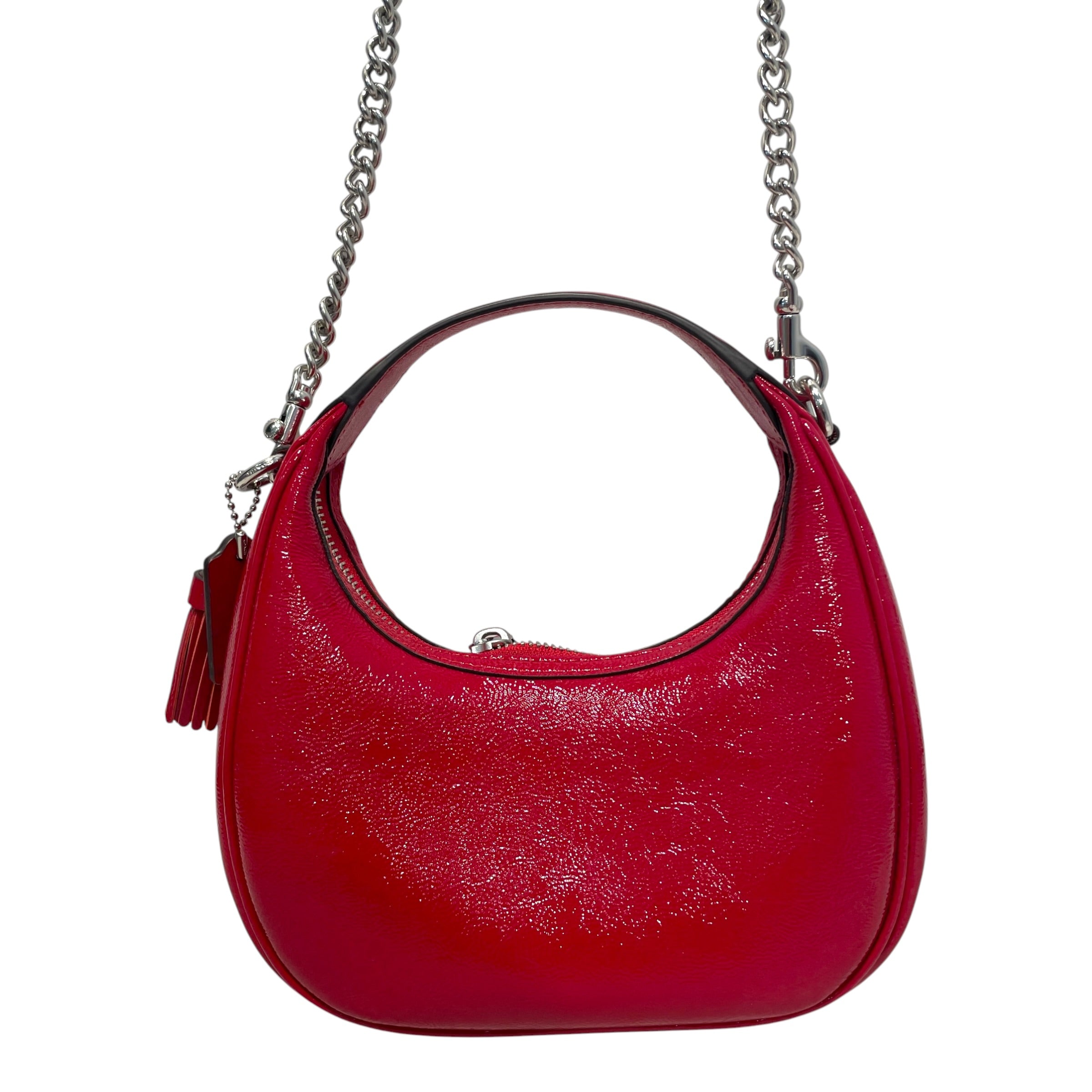 COACH/Cross Body Bag/Stripe/Faux Leather/RED/Mini Carmen view 4