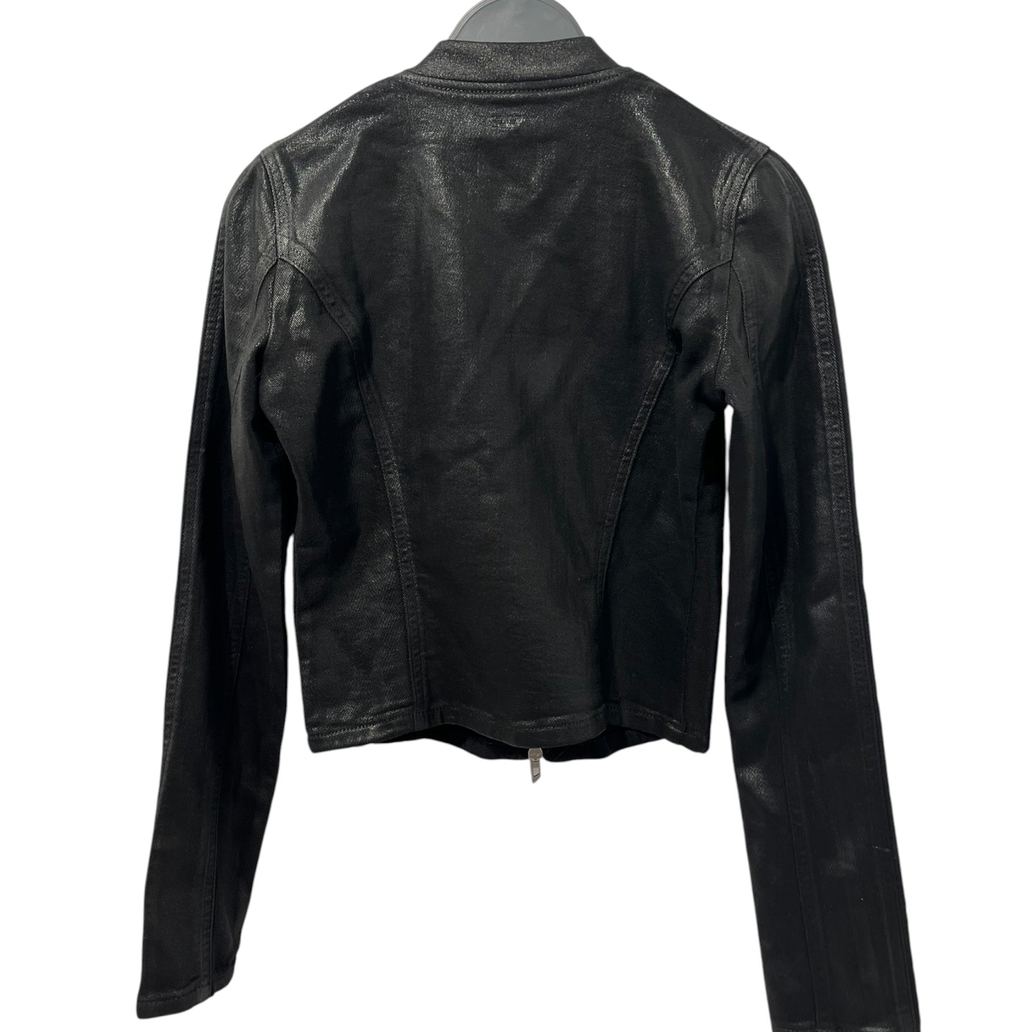 DIESEL/Jacket/S/Cotton/BLK/DE-GARY-D WAXED DENIM JKT view 2