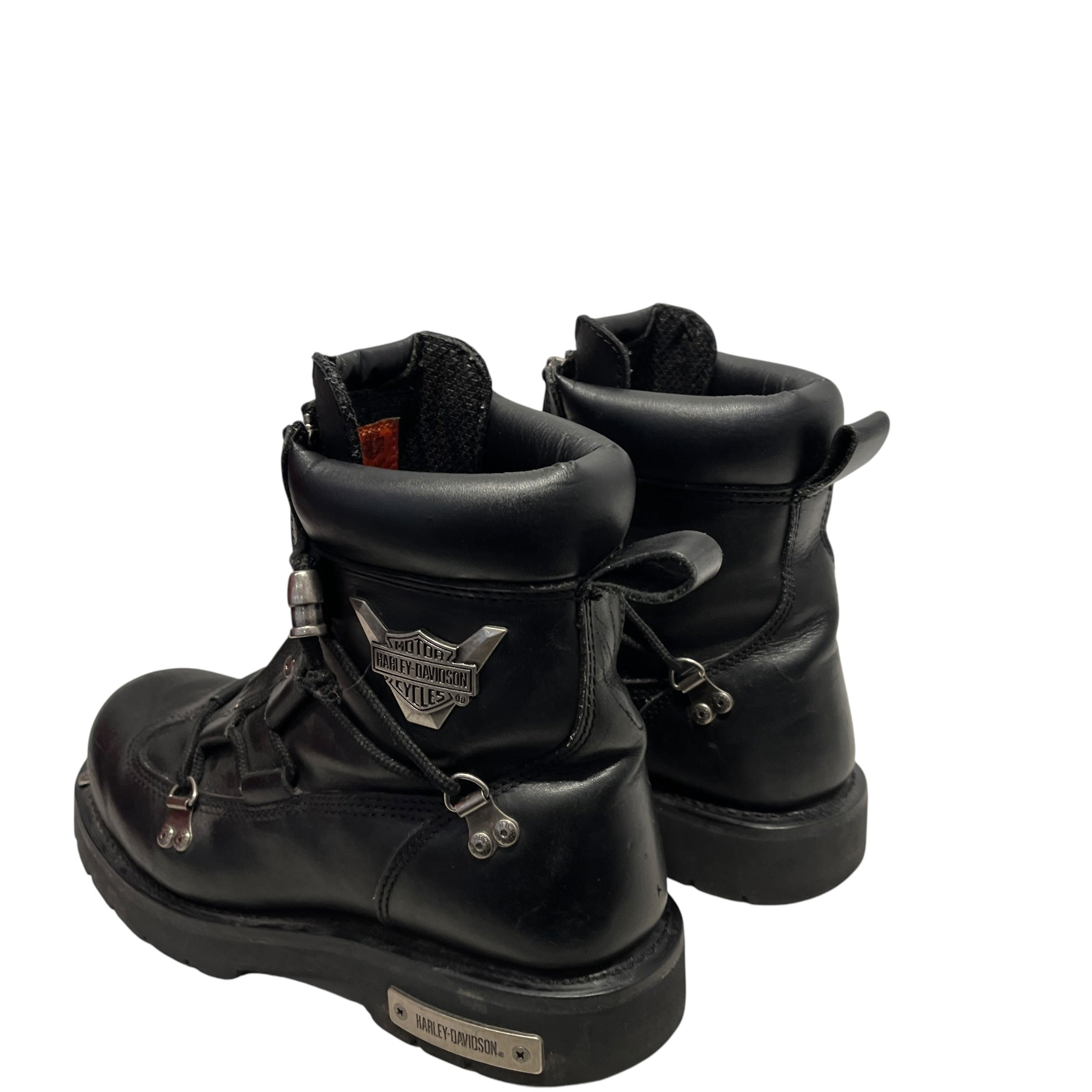 HARLEY DAVIDSON/Boots/US 9/Leather/BLK/HARDWEAR view 2