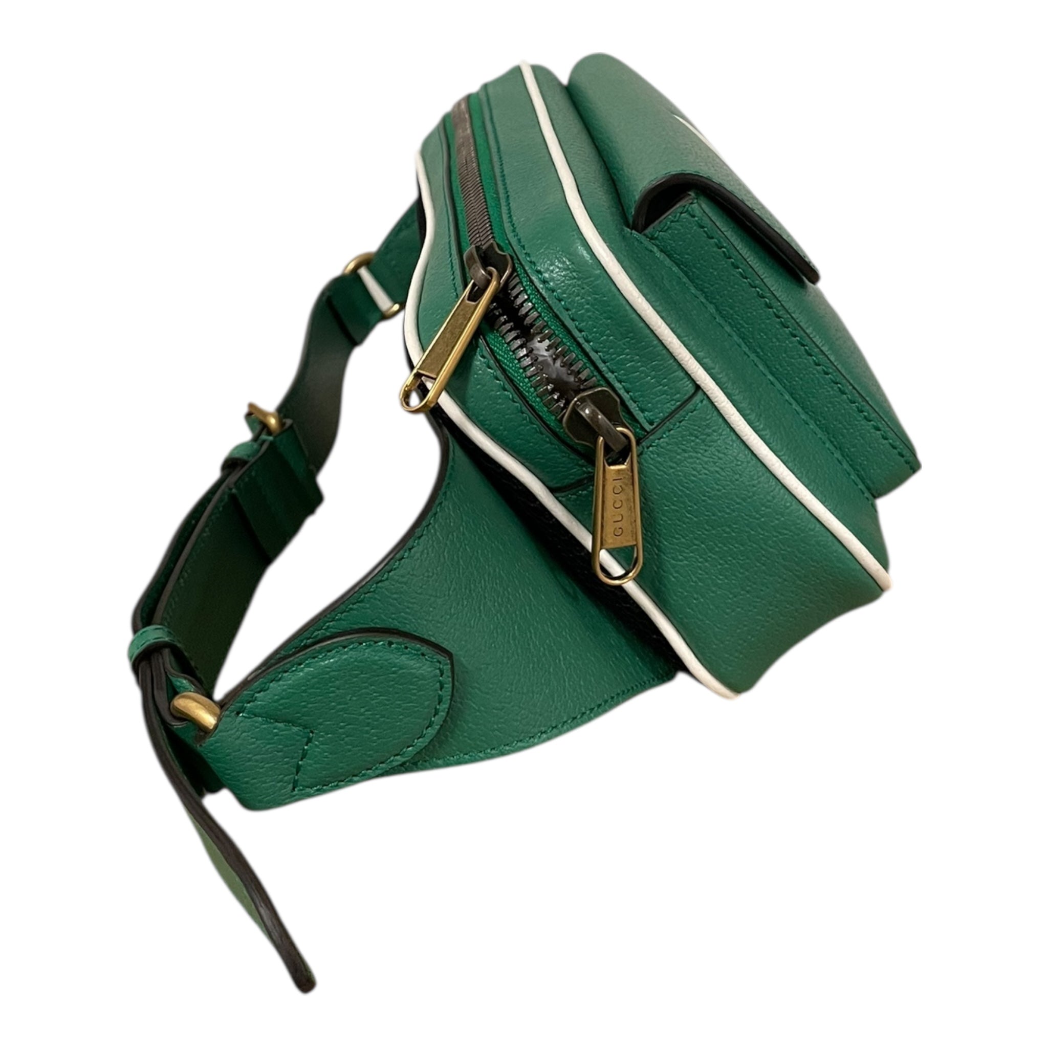 GUCCI/adidas/Fanny Pack/Leather/GRN/722141 467891 view 3