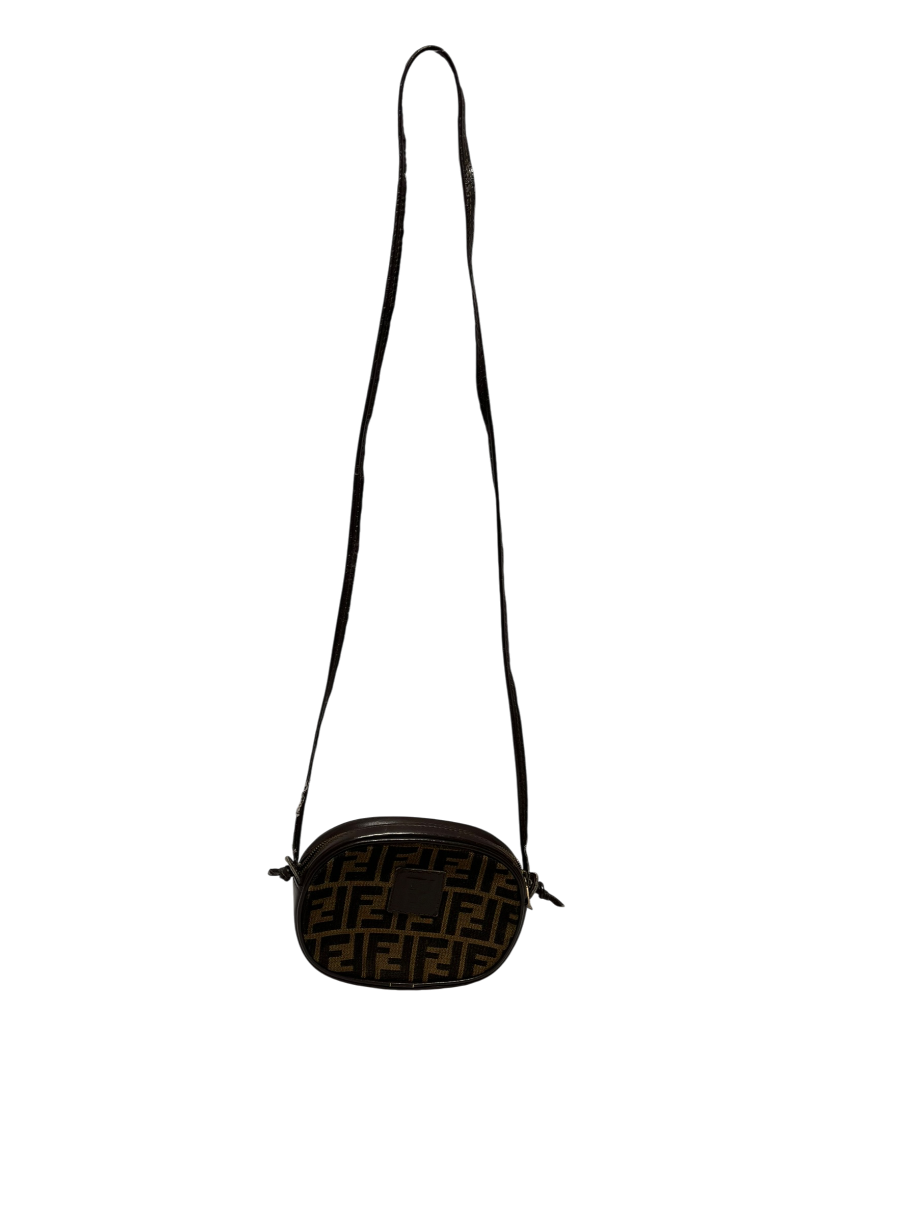FENDI/Bag/All Over Print/Leather/BRW/Oval Zucca view 1