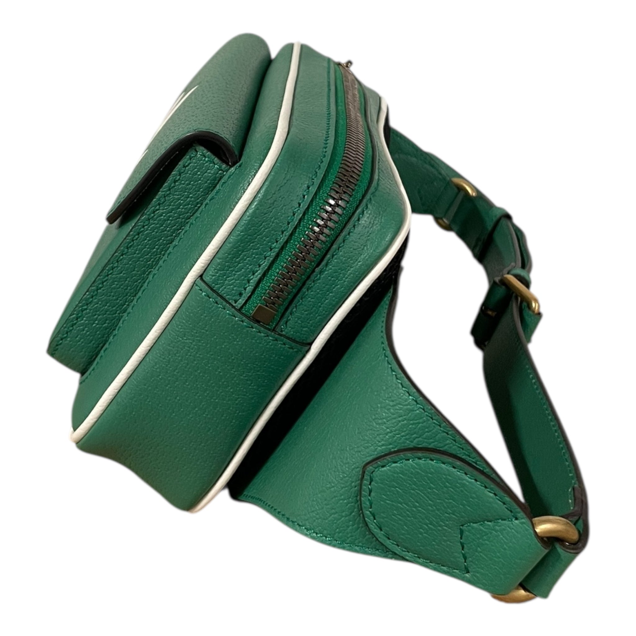 GUCCI/adidas/Fanny Pack/Leather/GRN/722141 467891 view 4