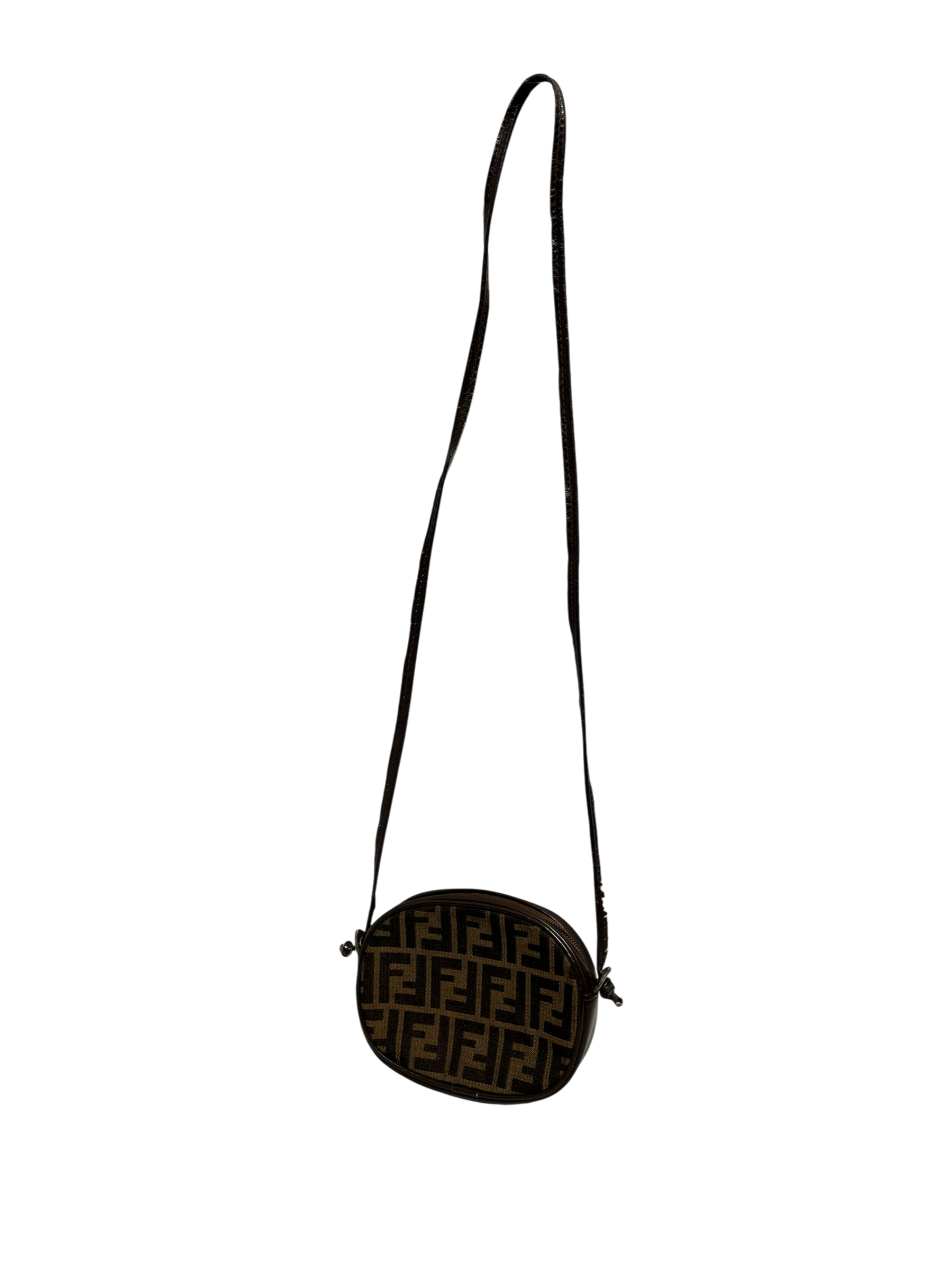 FENDI/Bag/All Over Print/Leather/BRW/Oval Zucca view 2