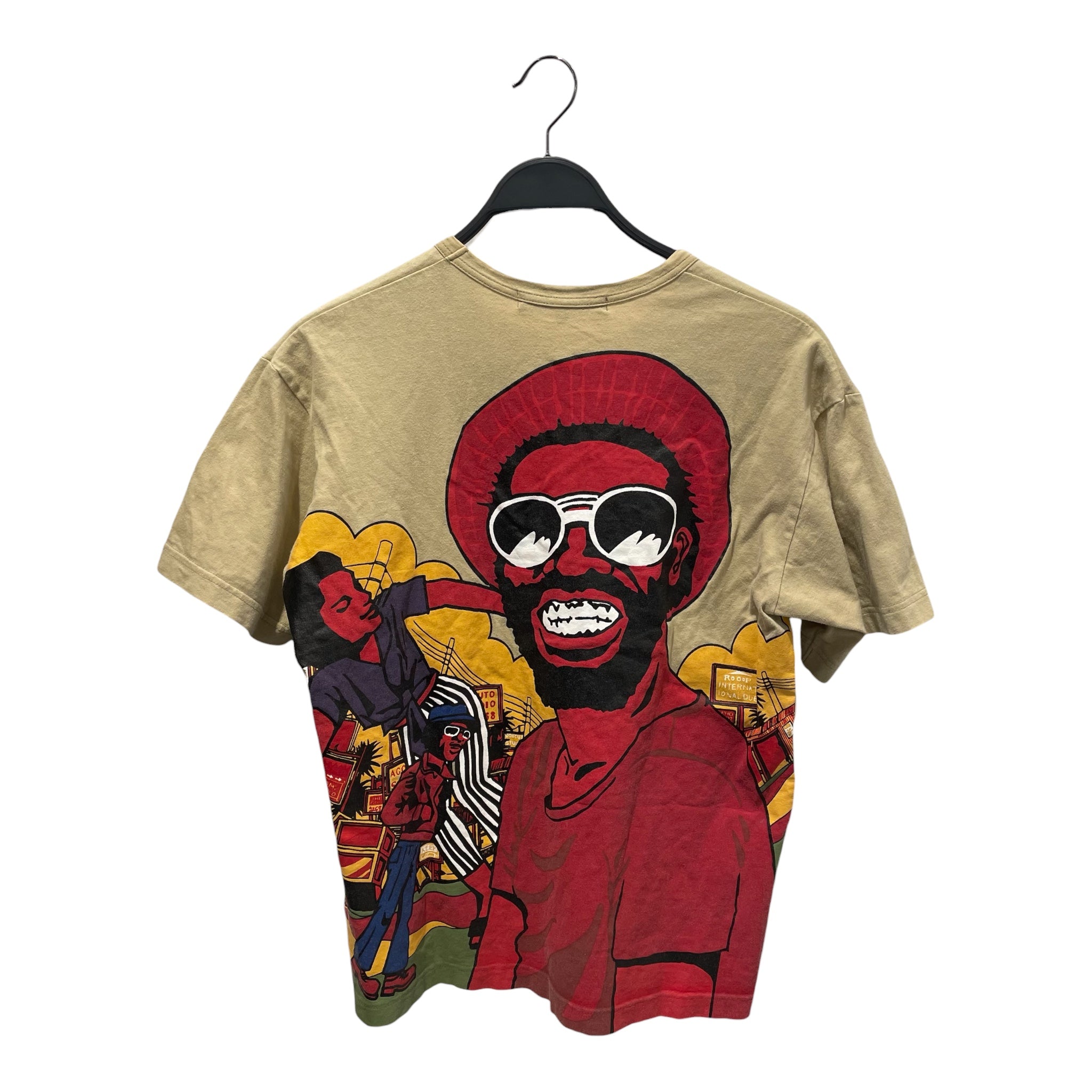 JUNYA WATANABE COMME des GARCONS MAN/T-Shirt/S/Cotton/CRM/one love rasta view 2