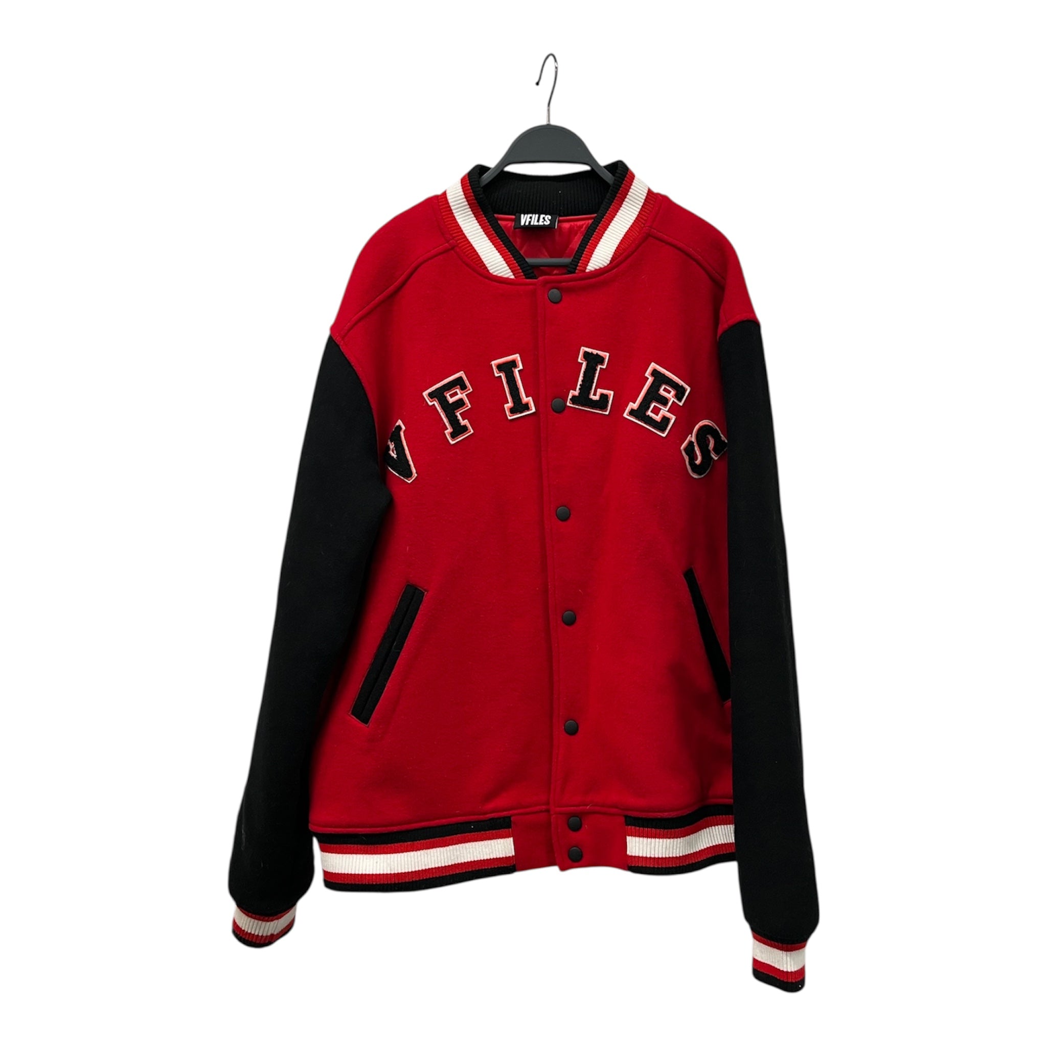 VFILES/Souvenir Jkt/L/Wool/RED/3 HEADED CAT view 1
