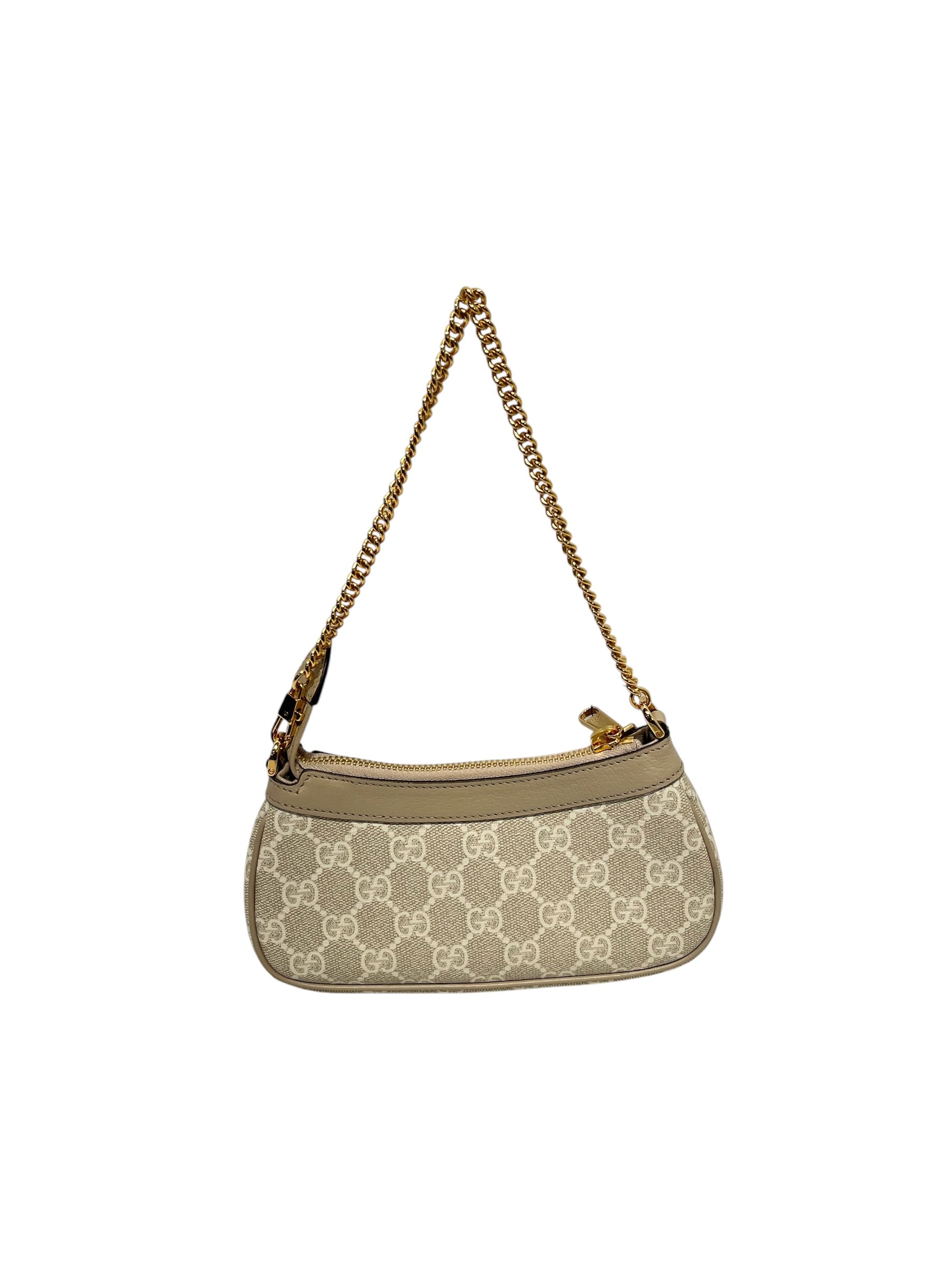 GUCCI/Bag/All Over Print/Leather/WHT/Ophidia mini bag view 3