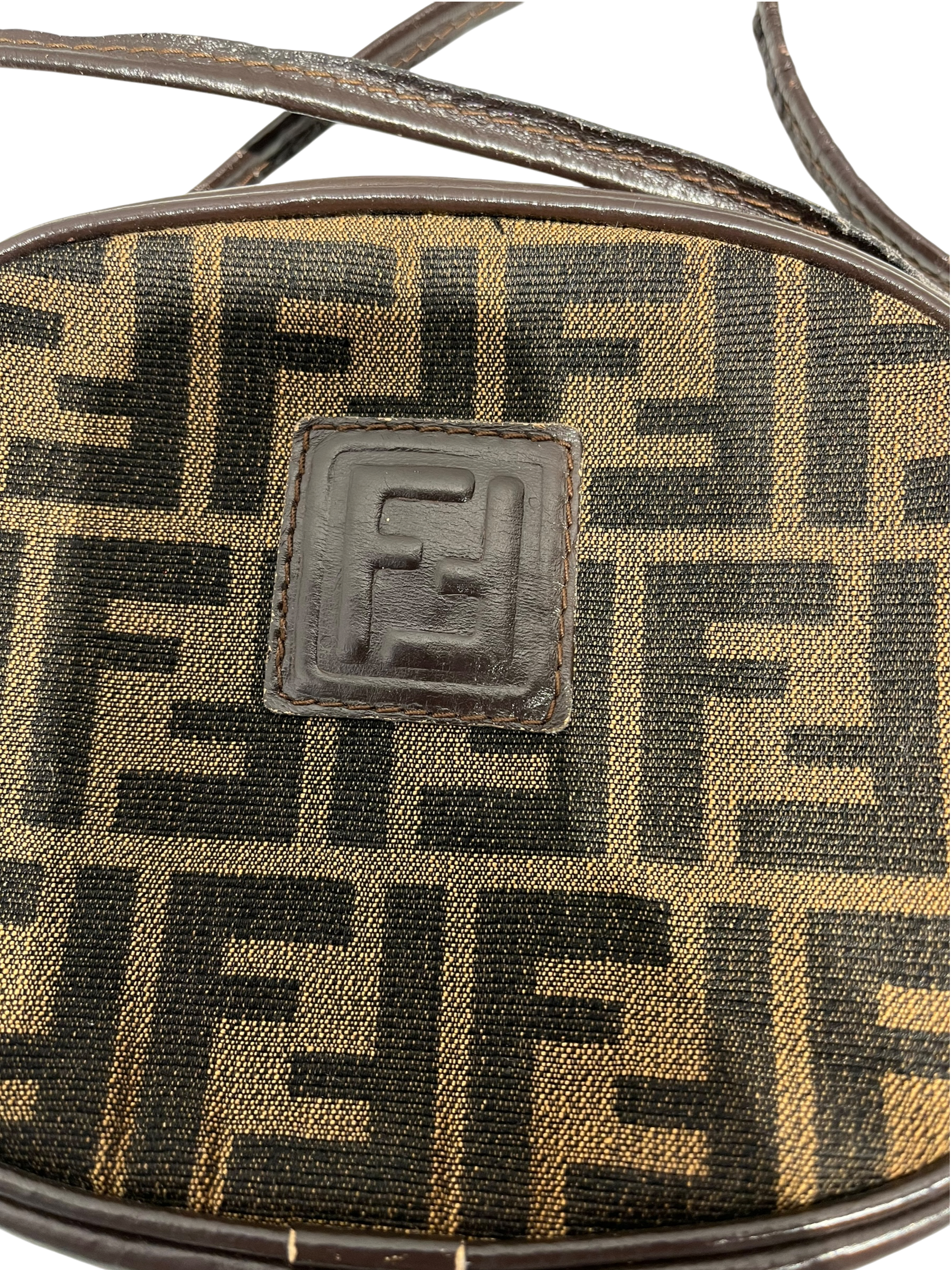FENDI/Bag/All Over Print/Leather/BRW/Oval Zucca view 3