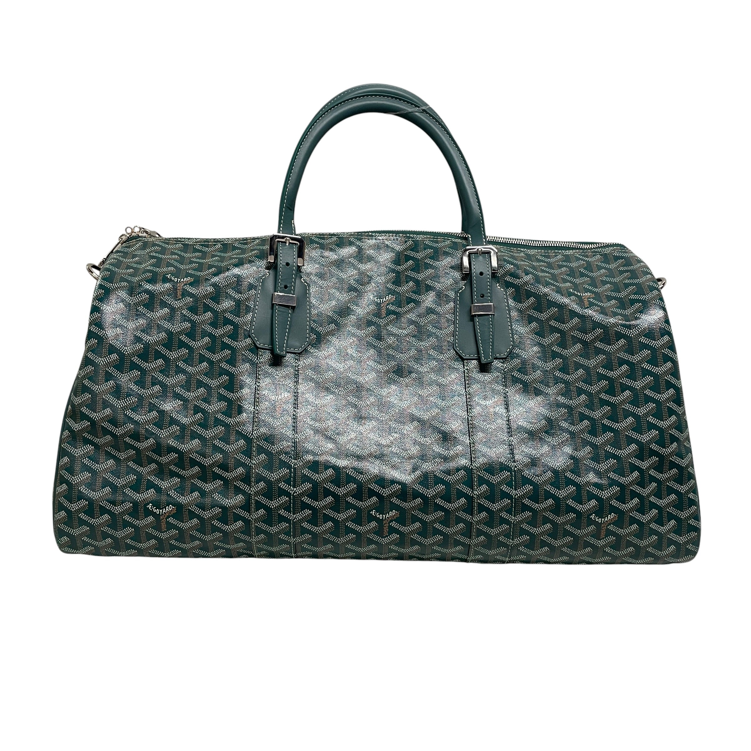 GOYARD/Bag/Monogram/Leather/GRN/GREEN HANDLE view 1