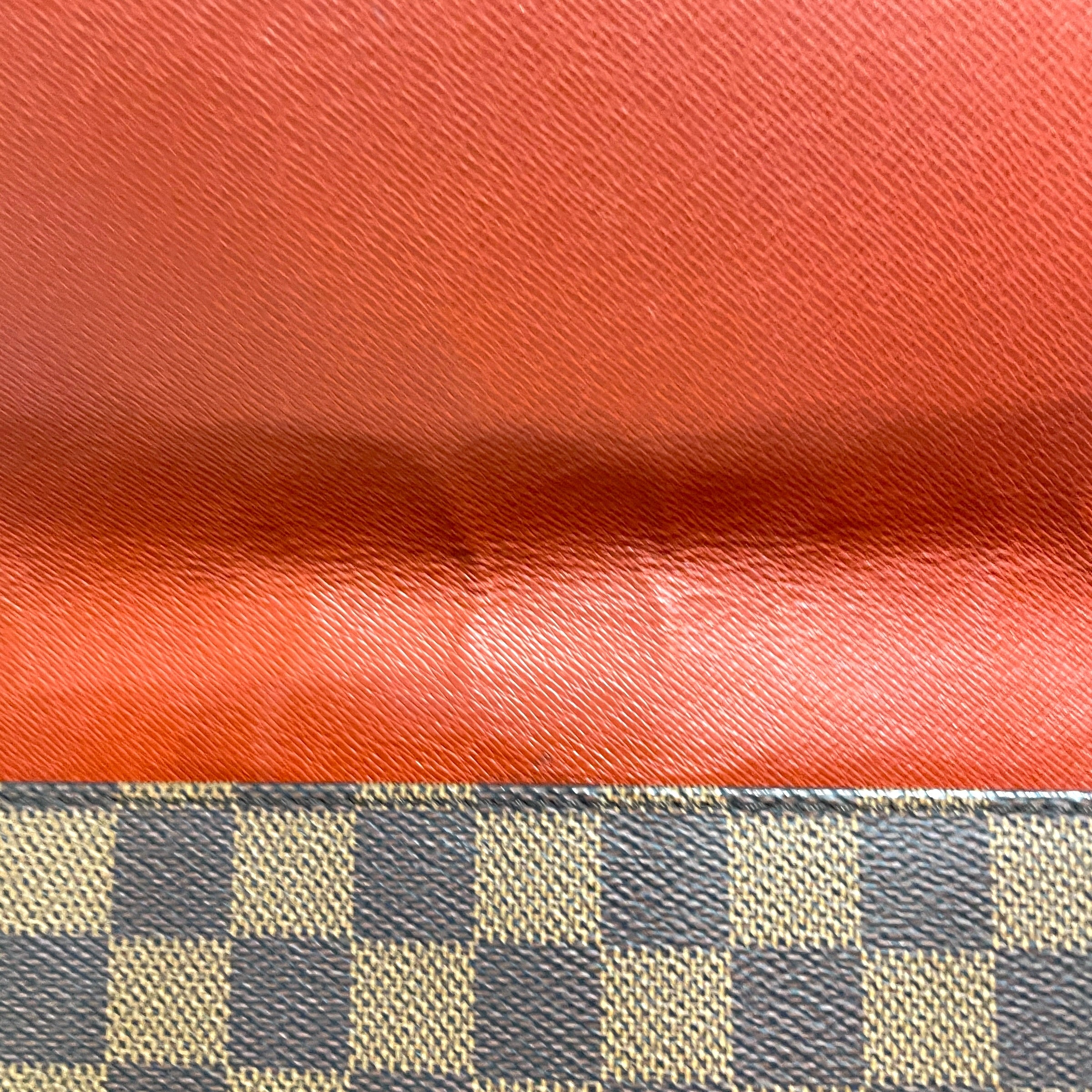LOUIS VUITTON/Hand Bag/Monogram/Leather/BRW/Damier Ebene Tribeca Long view 6