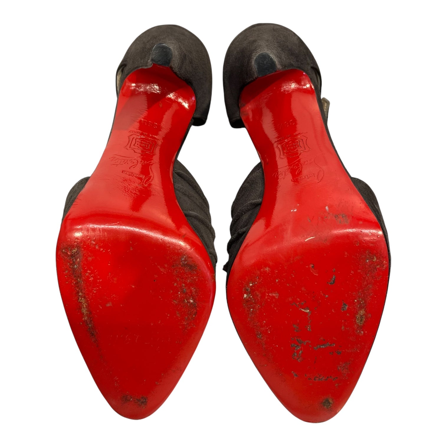 Christian Louboutin/Heels/EU 38.5/BLK/DRAPIDAY RED BOTTOM PUMPS view 4