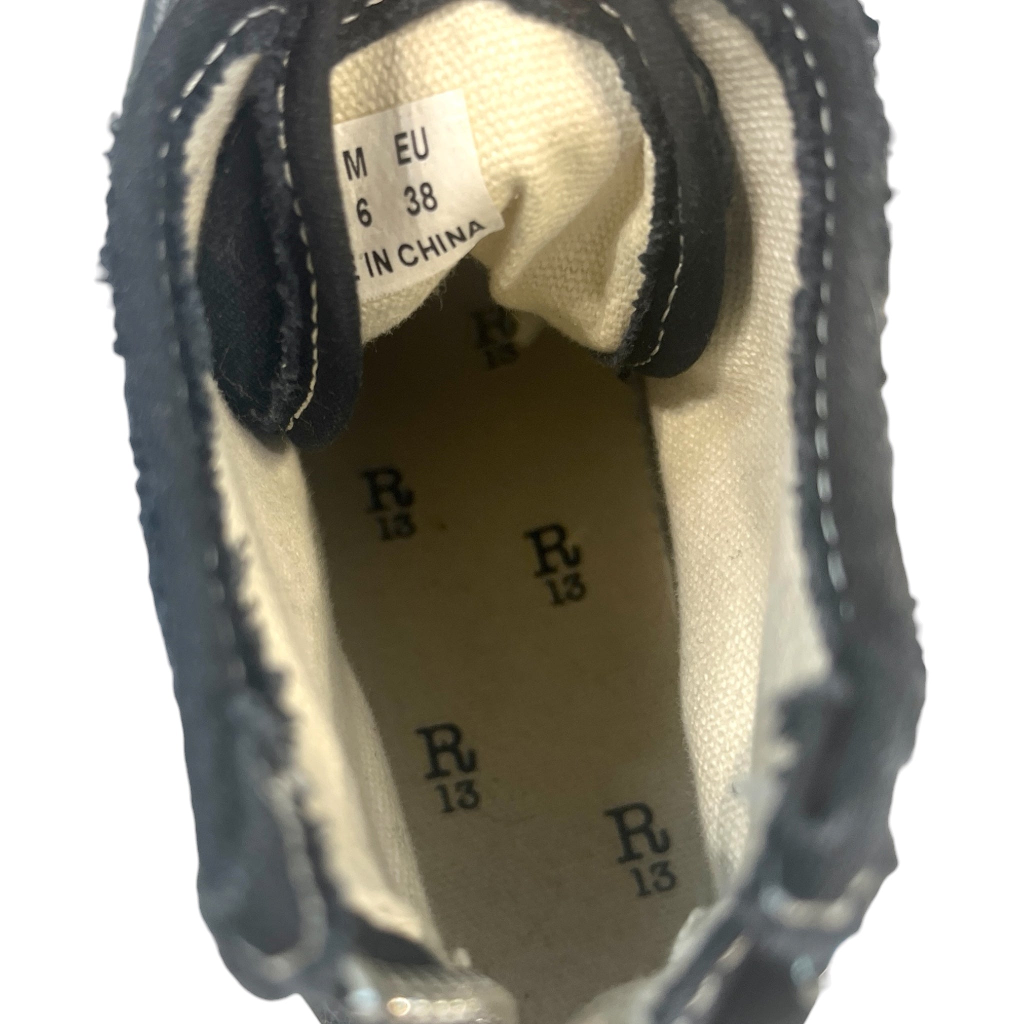 R13/Hi-Sneakers/US 8/BLK/KURT HIGH TOP view 3