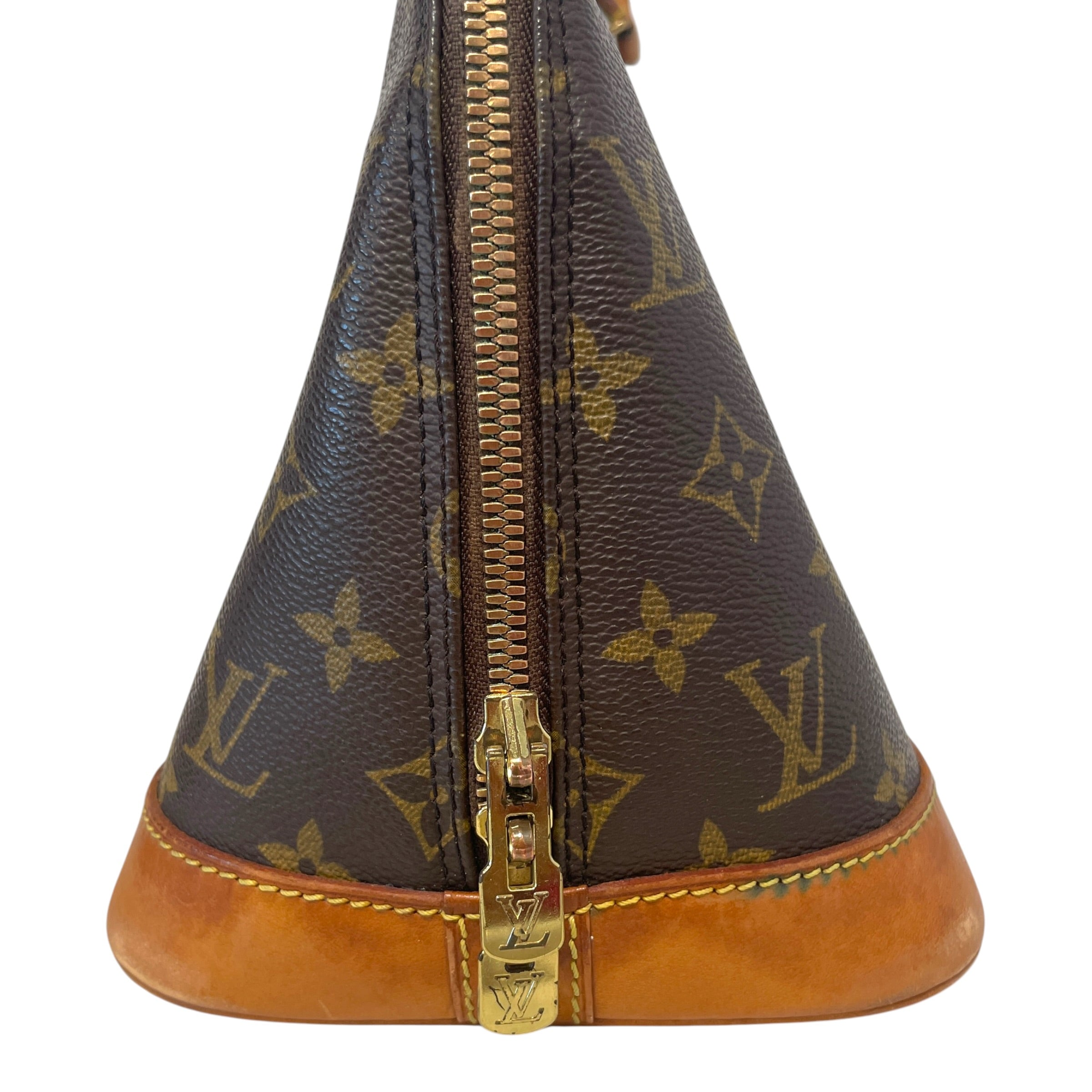 LOUIS VUITTON/Hand Bag/Monogram/Leather/BRW/Monogram Alma PM Handbag view 4