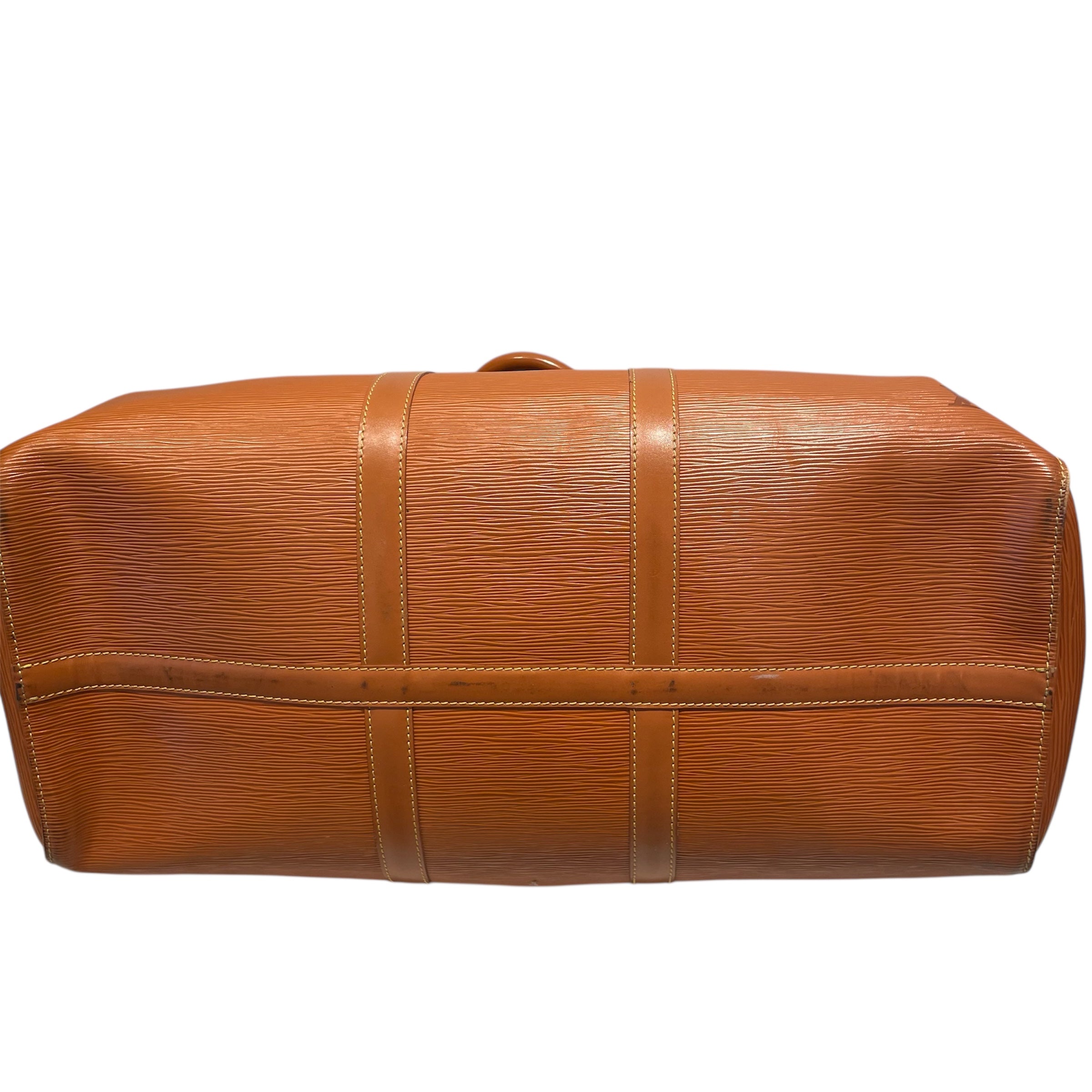 LOUIS VUITTON/Boston Bag/Leather/ORN/LV KeepAll 50 Boston Bag view 4