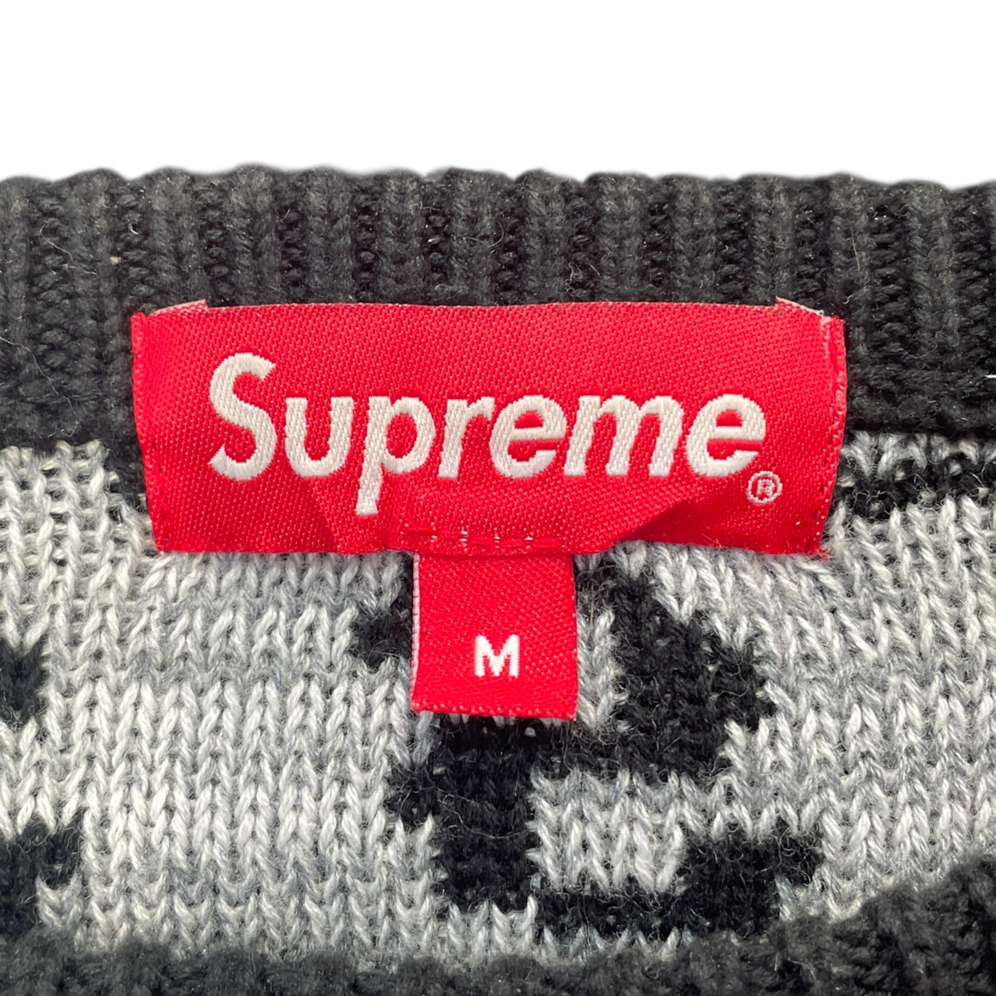 Supreme/Sweater/M/All Over Print/Cotton/BLK/ view 3