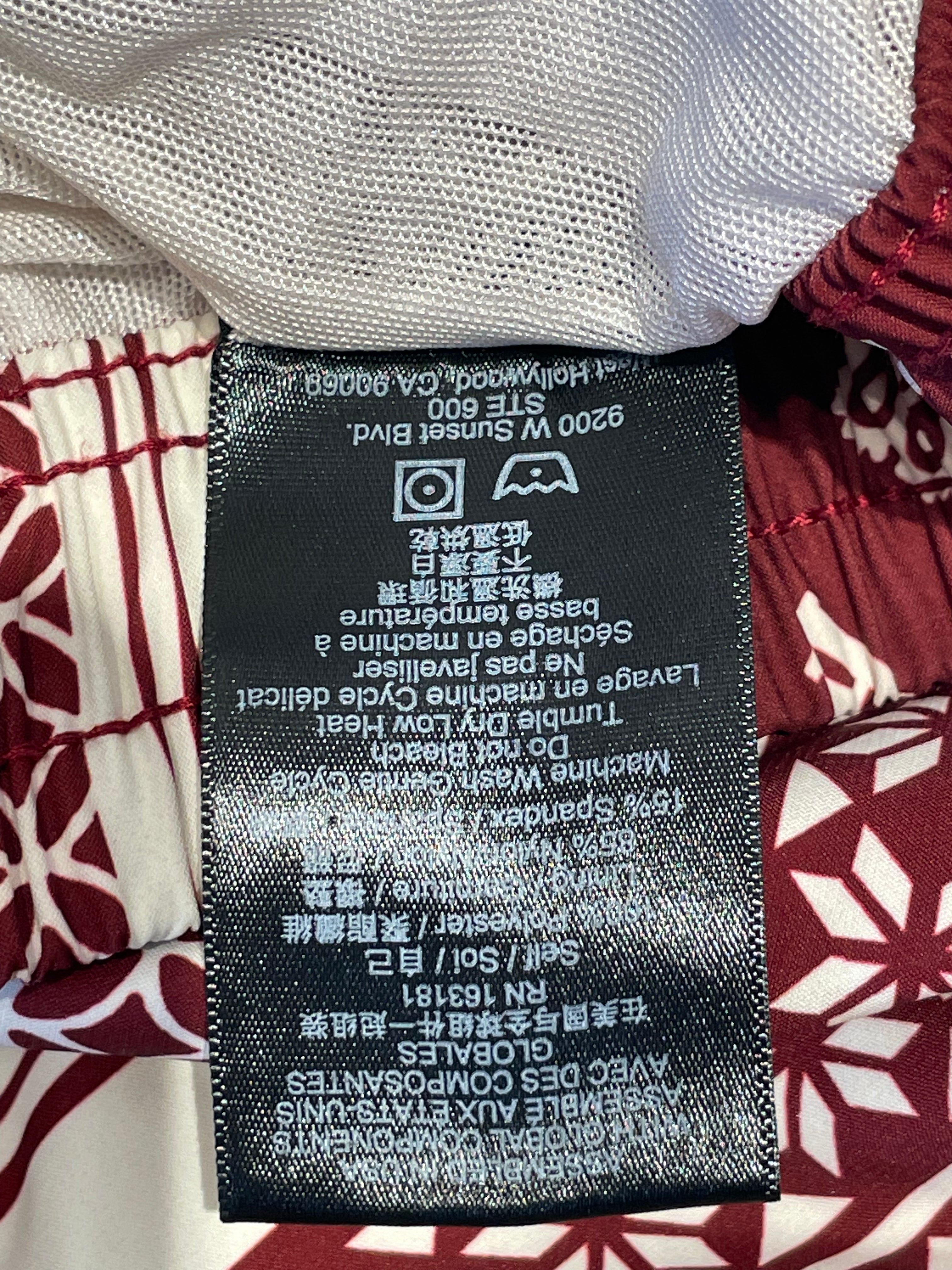 RHUDE/Shorts/L/Nylon/BRD/All Over Print/Card Print Short view 4