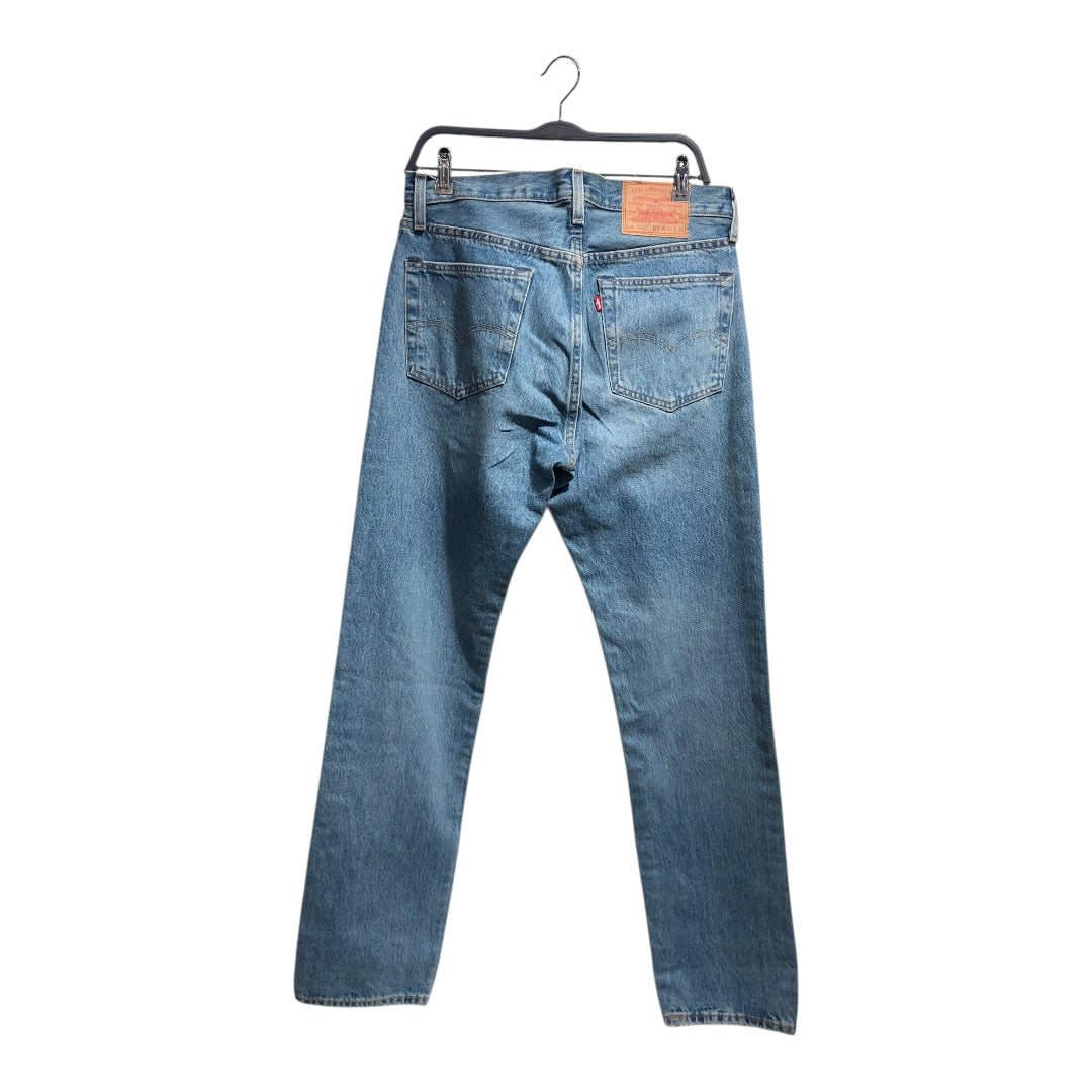 DENIM TEARS/Levi's/Straight Pants/32/Denim/IDG/Button Fly/Graphic/Tiger Sample view 2