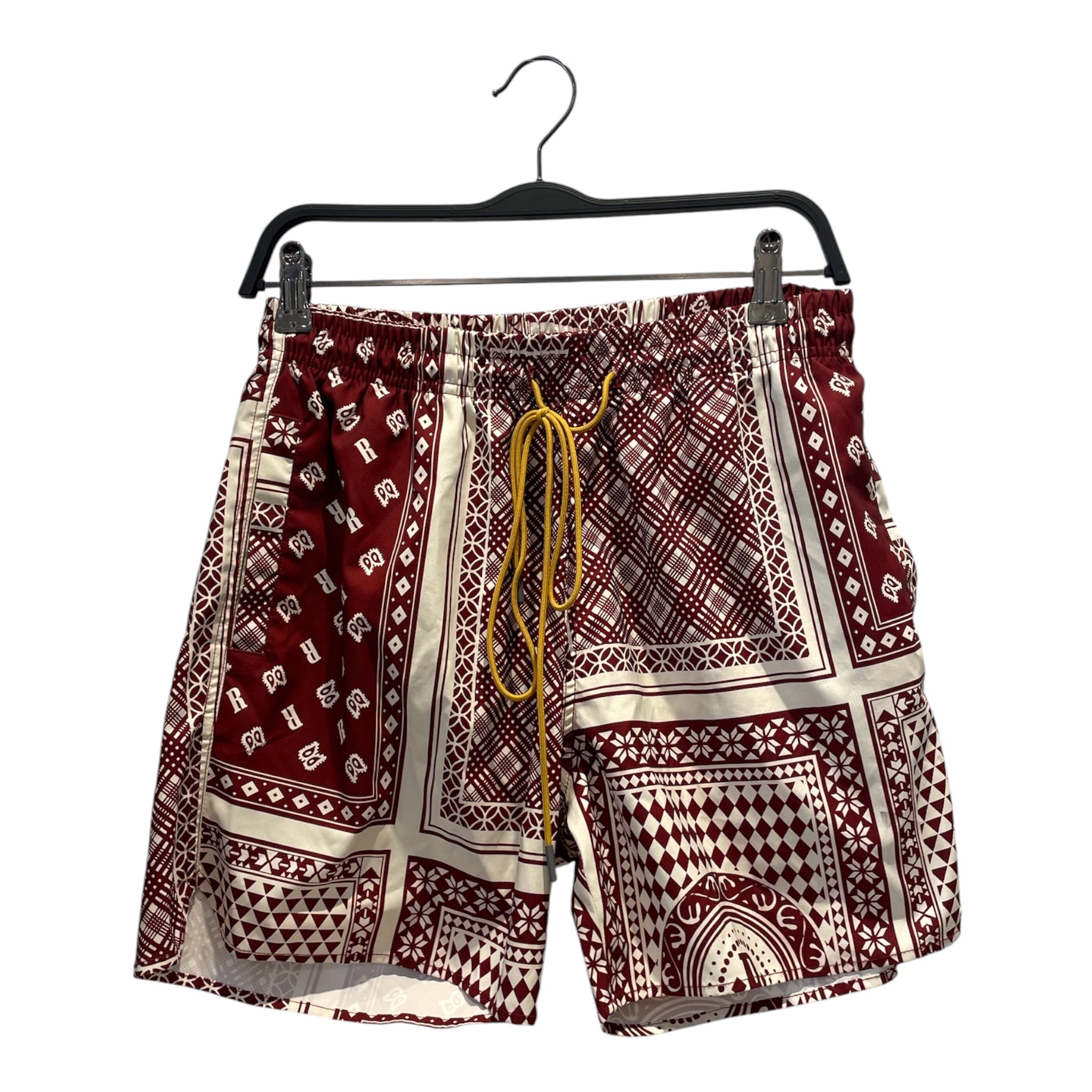 RHUDE/Shorts/L/Nylon/BRD/All Over Print/Card Print Short view 1