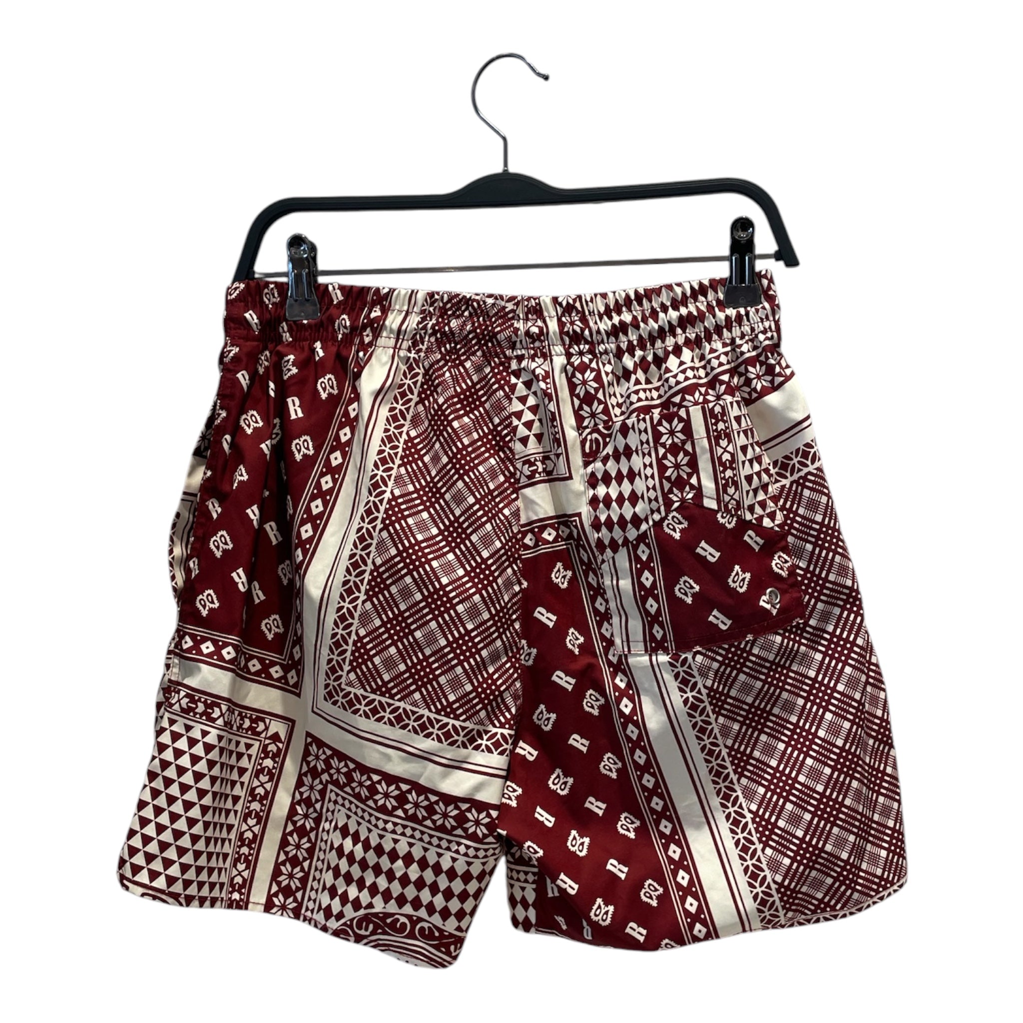 RHUDE/Shorts/L/Nylon/BRD/All Over Print/Card Print Short view 2