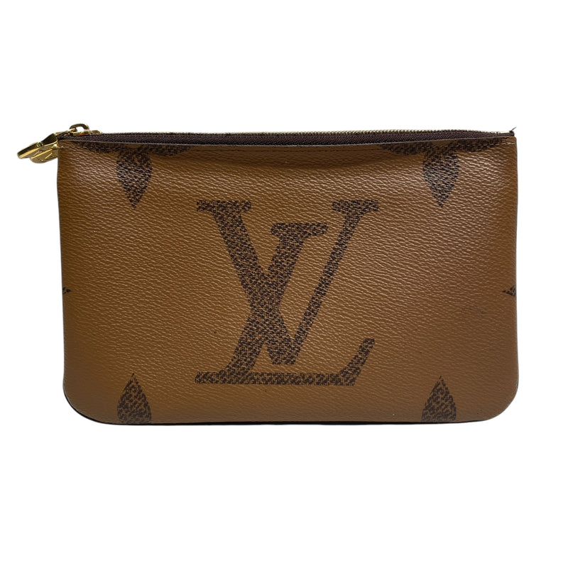 LOUIS VUITTON/Clutch Bag/Monogram/Leather/BRW/Pochette Monogram