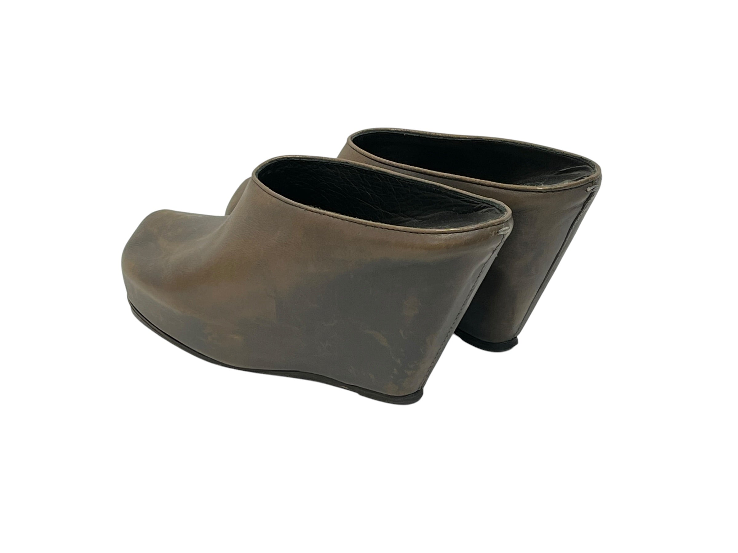 Rick Owens/Heels/EU 41/Leather/GRY/ view 2
