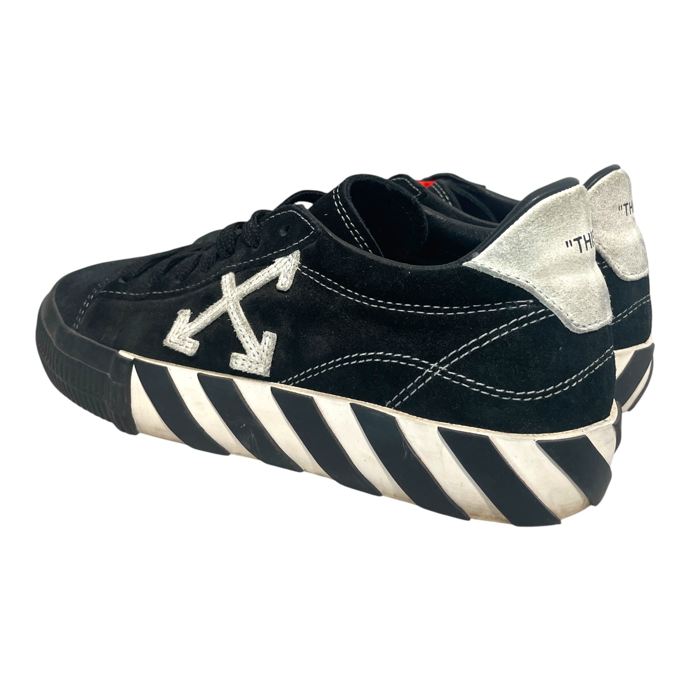 OFF-WHITE/Low-Sneakers/EU 38/Cotton/BLK/Arrow Vulcanized view 2