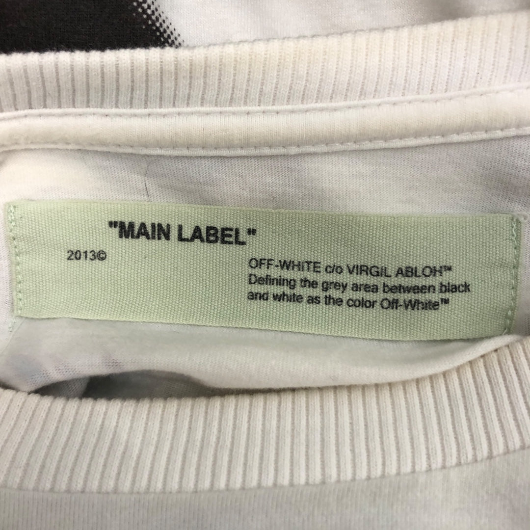 OFF-WHITE/T-Shirt/L/Cotton/WHT/All Over Print/Murakami America Too view 4