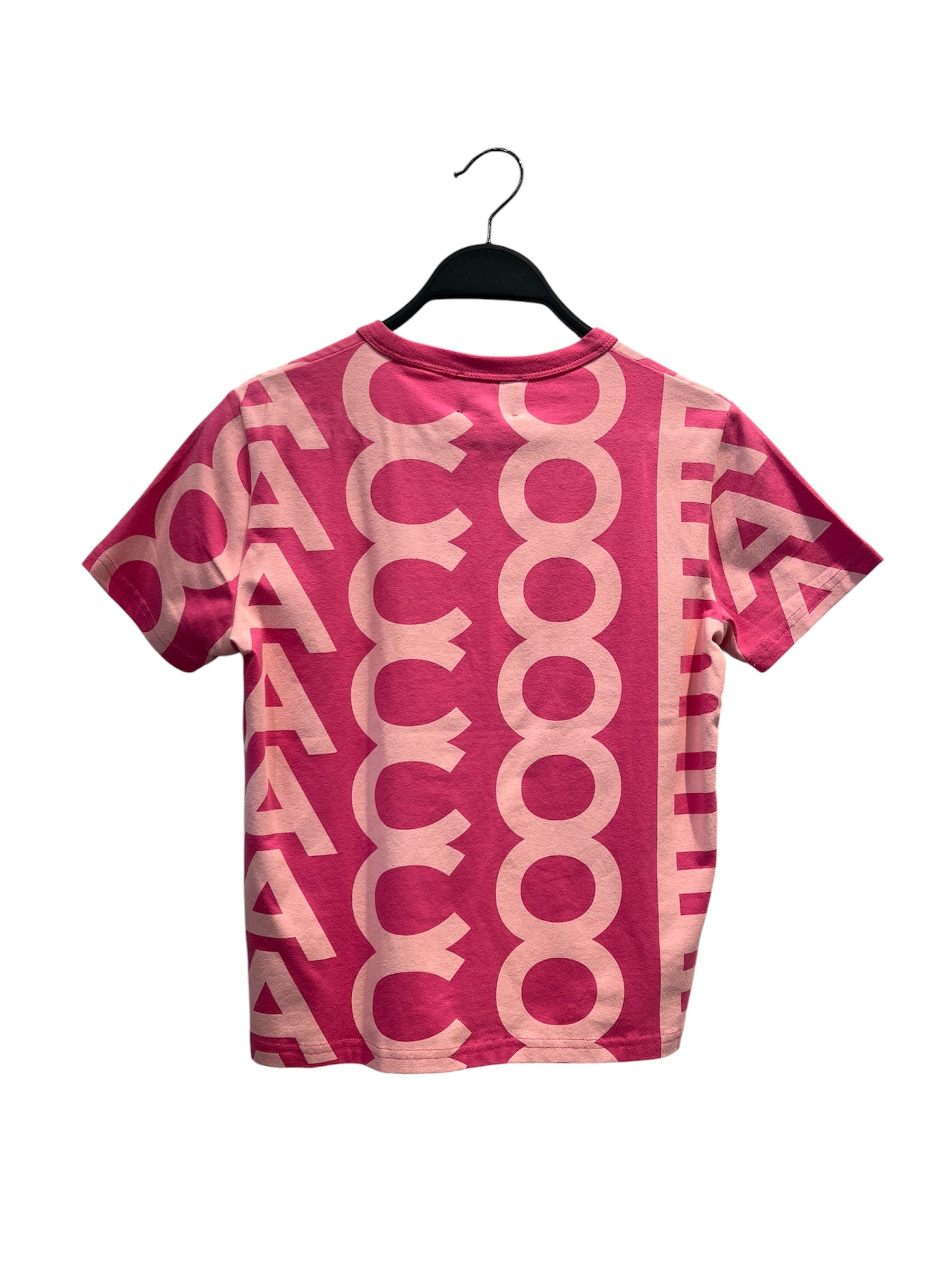 MARC JACOBS/T-Shirt/XS/Monogram/Cotton/PNK/TWO TONE PNK view 2