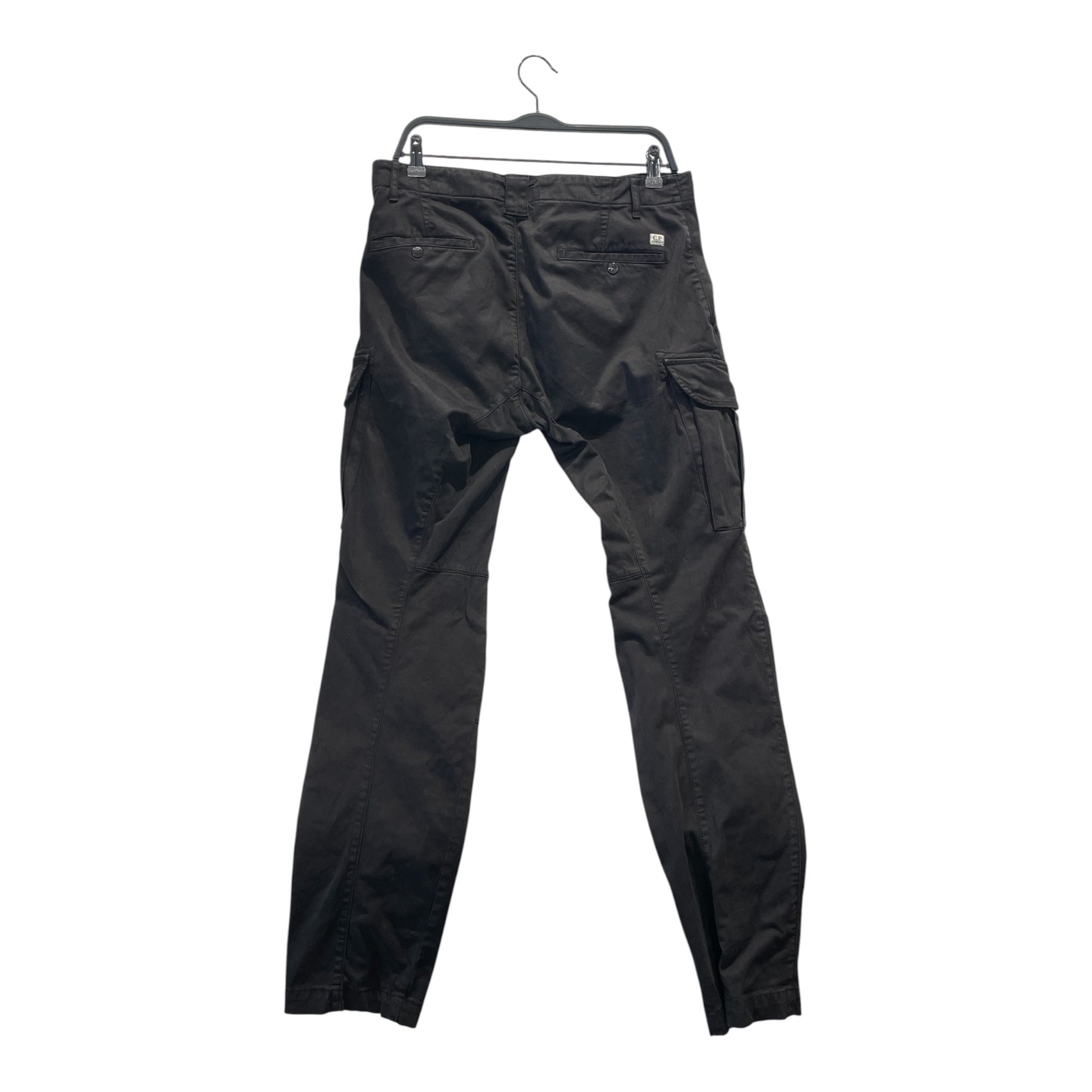 C.P.COMPANY/Cargo Pants/46/Cotton/BLK/Cargo goggle pocket view 2