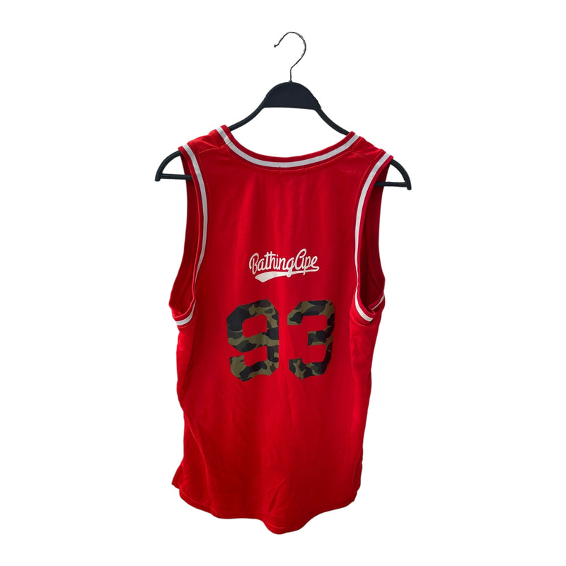 A Bathing Ape/Tank Top/XXL/Cotton/RED/