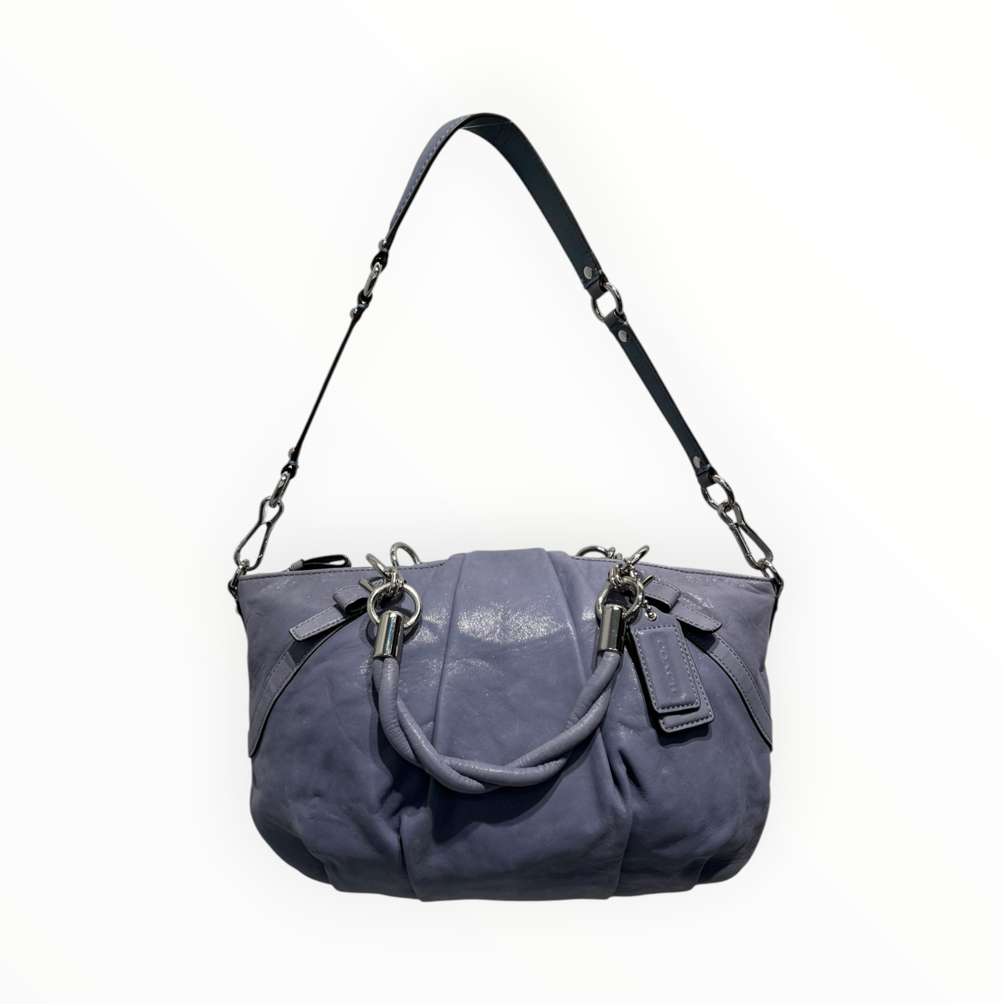 COACH/Bag/Leather/BLU/F22563 view 4