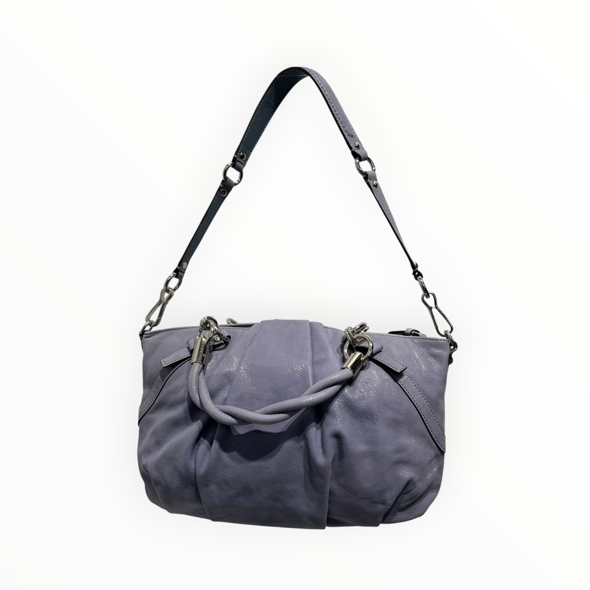 COACH/Bag/Leather/BLU/F22563 view 3
