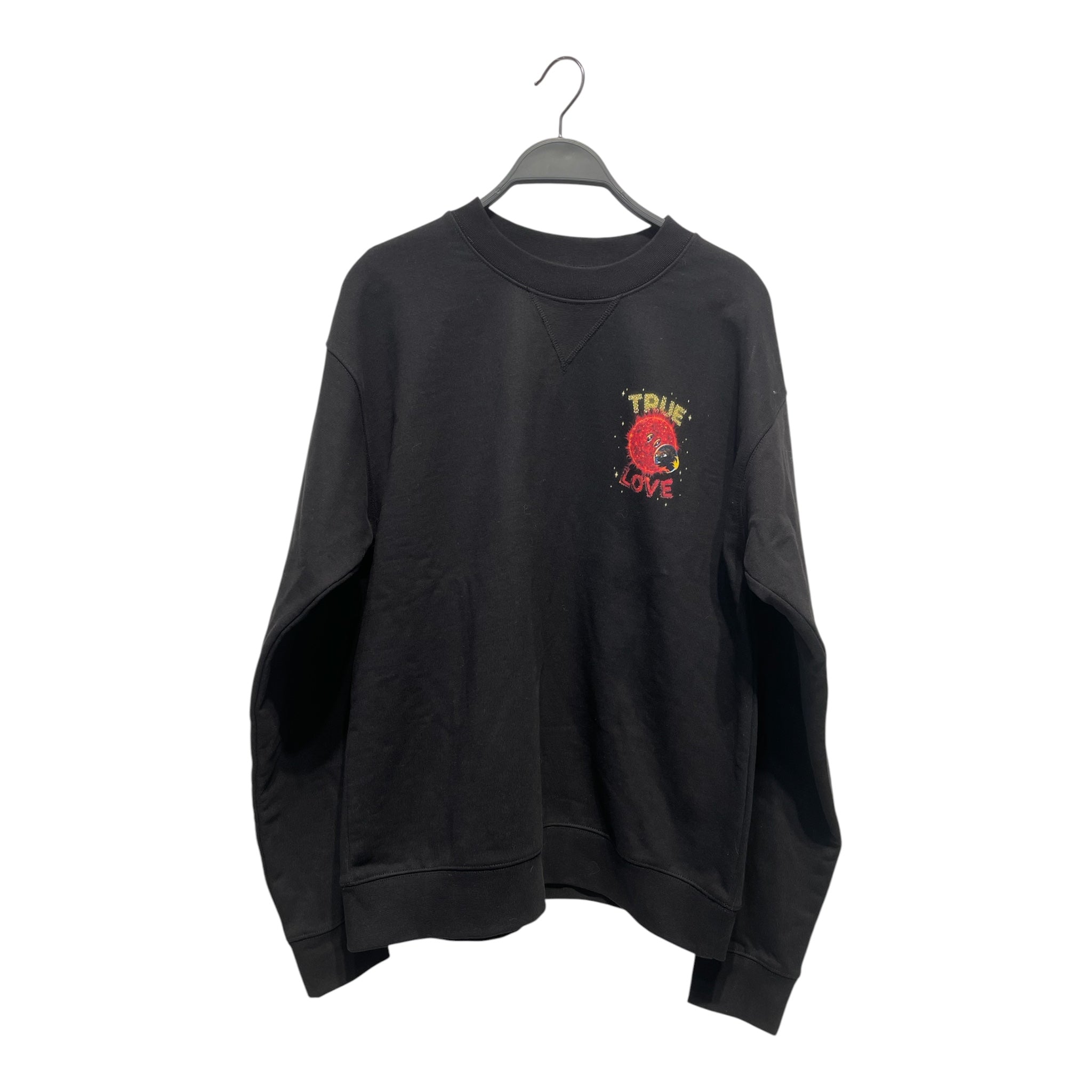 Sky High Farm Workwear/Sweatshirt/M/Cotton/BLK/Pullover/'True Love' Sun Earth Hug view 1