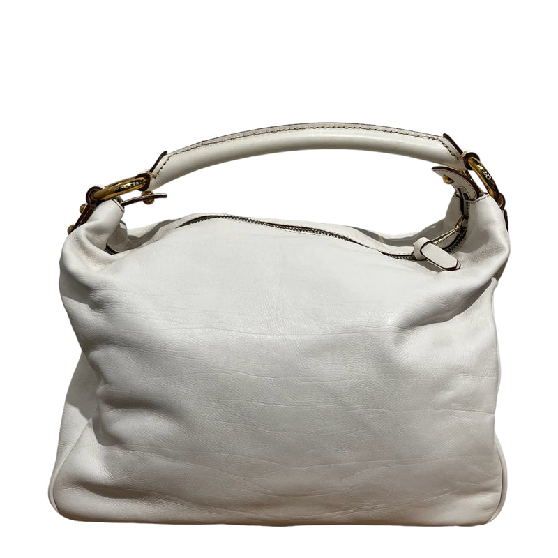 MARC JACOBS/Hand Bag/Leather/WHT/