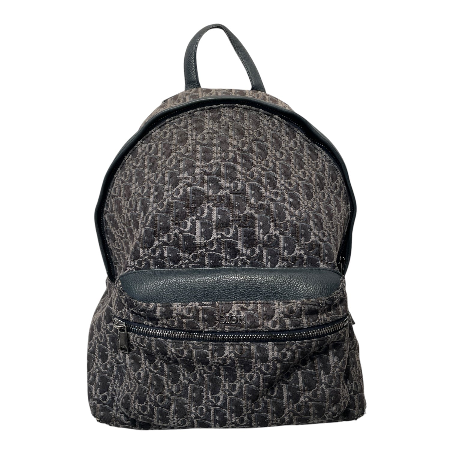 Christian Dior/Backpack/Monogram/Cotton/GRY/ view 1