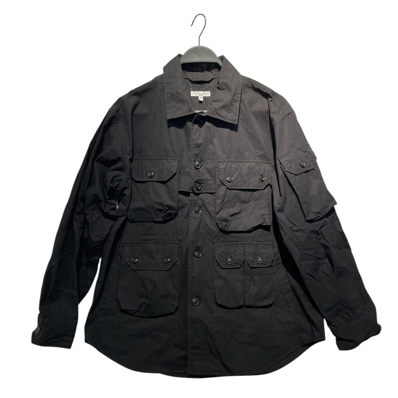 Engineered Garments/LS Shirt/XS/Cotton/BLK/ view 1