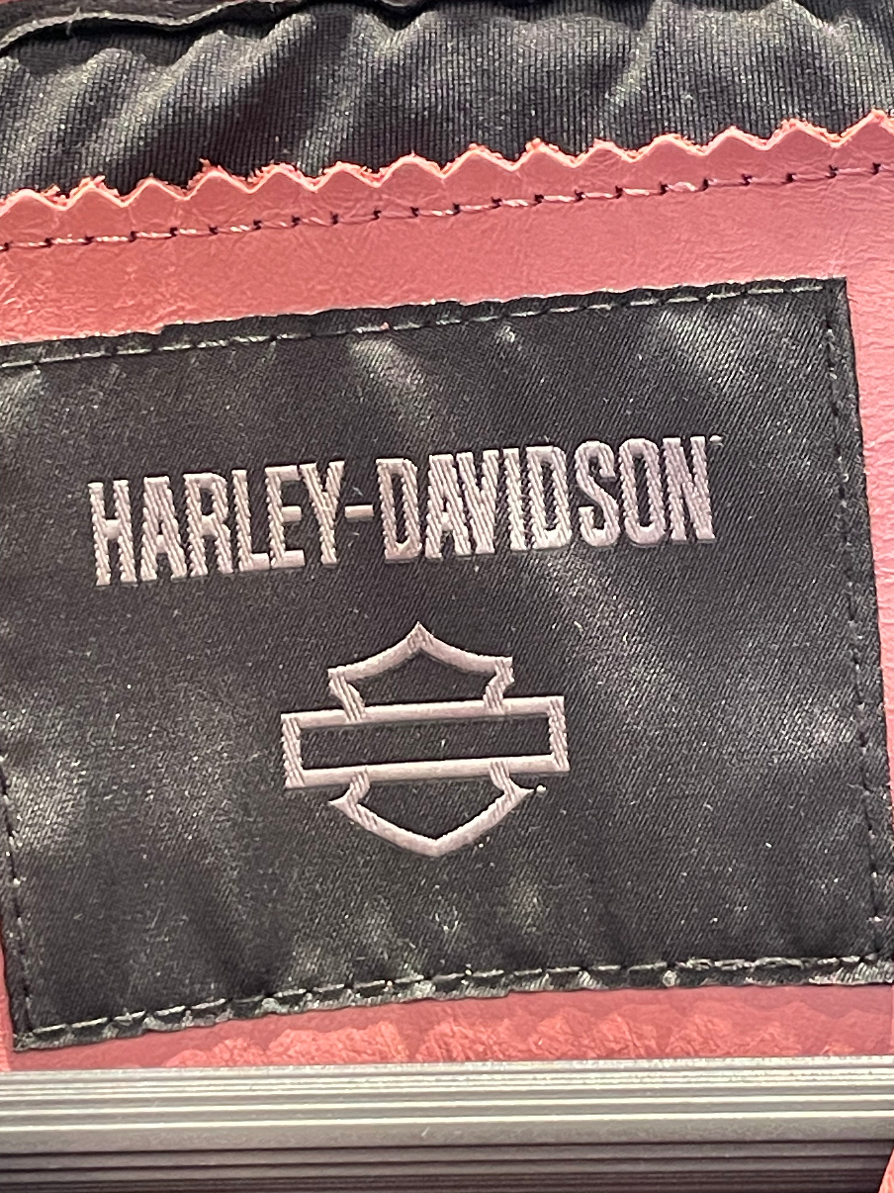 HARLEY DAVIDSON/Leather Jkt/S/Leather/PNK/VIXEN LANE DUSKY ORCHID PINK view 3