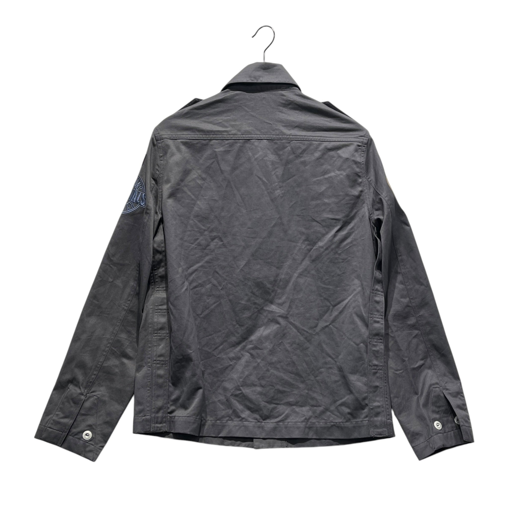 ANGLOMANIA/Vivienne Westwood/LS Shirt/M/Cotton/GRY/Military/patchwork view 2