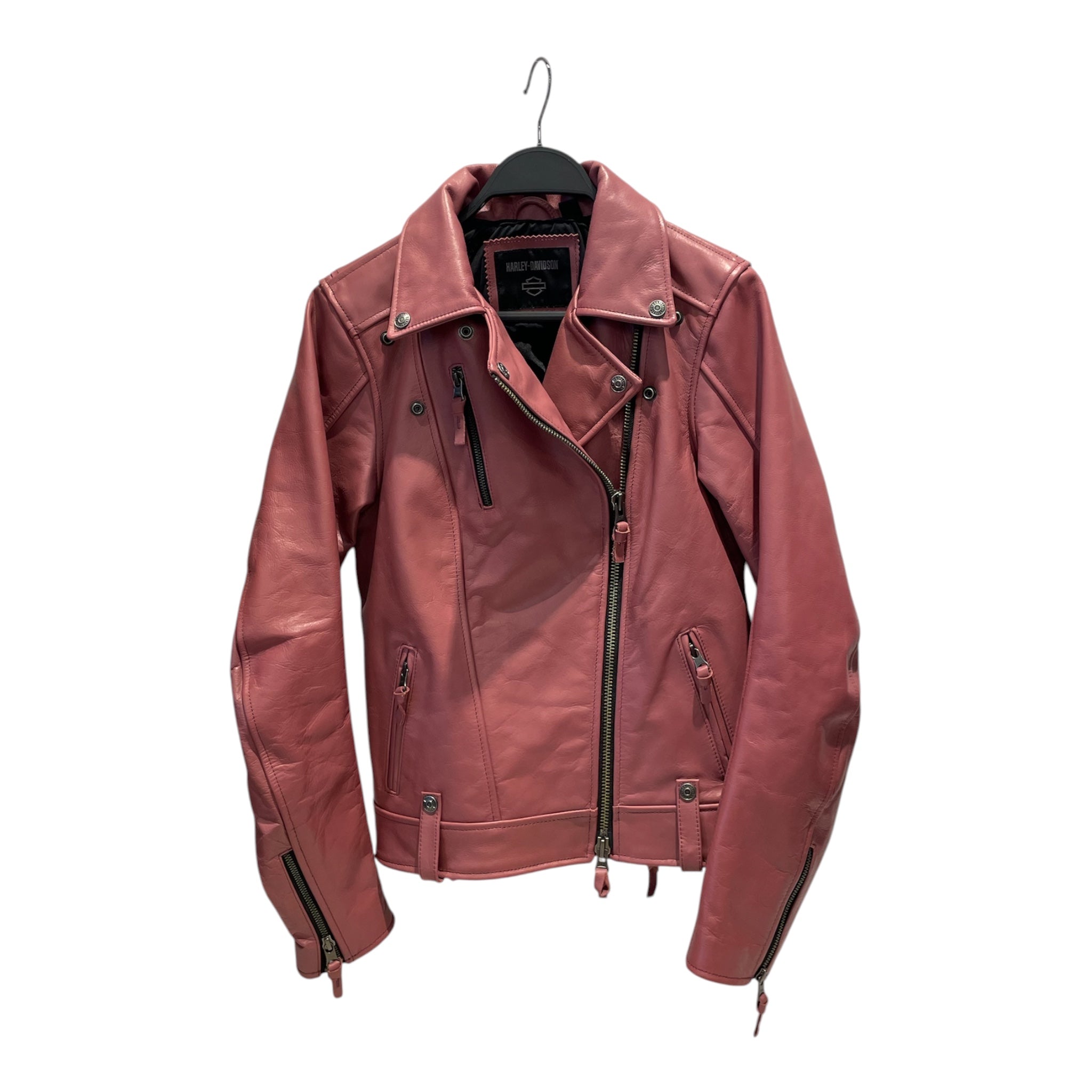 HARLEY DAVIDSON/Leather Jkt/S/Leather/PNK/VIXEN LANE DUSKY ORCHID PINK view 1