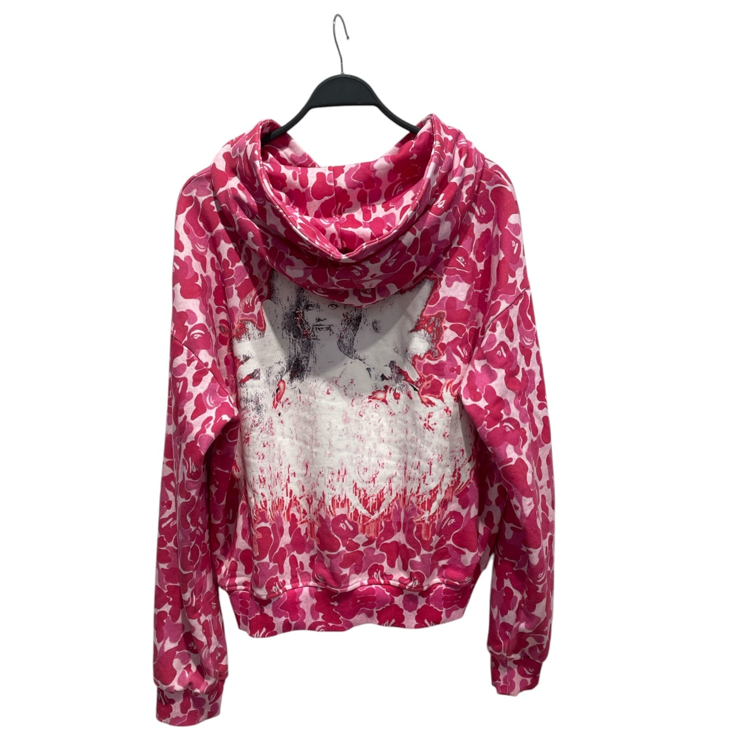 Droland Miller/Zip Up Hoodie/M/All Over Print/PNK/Faux Bape view 2