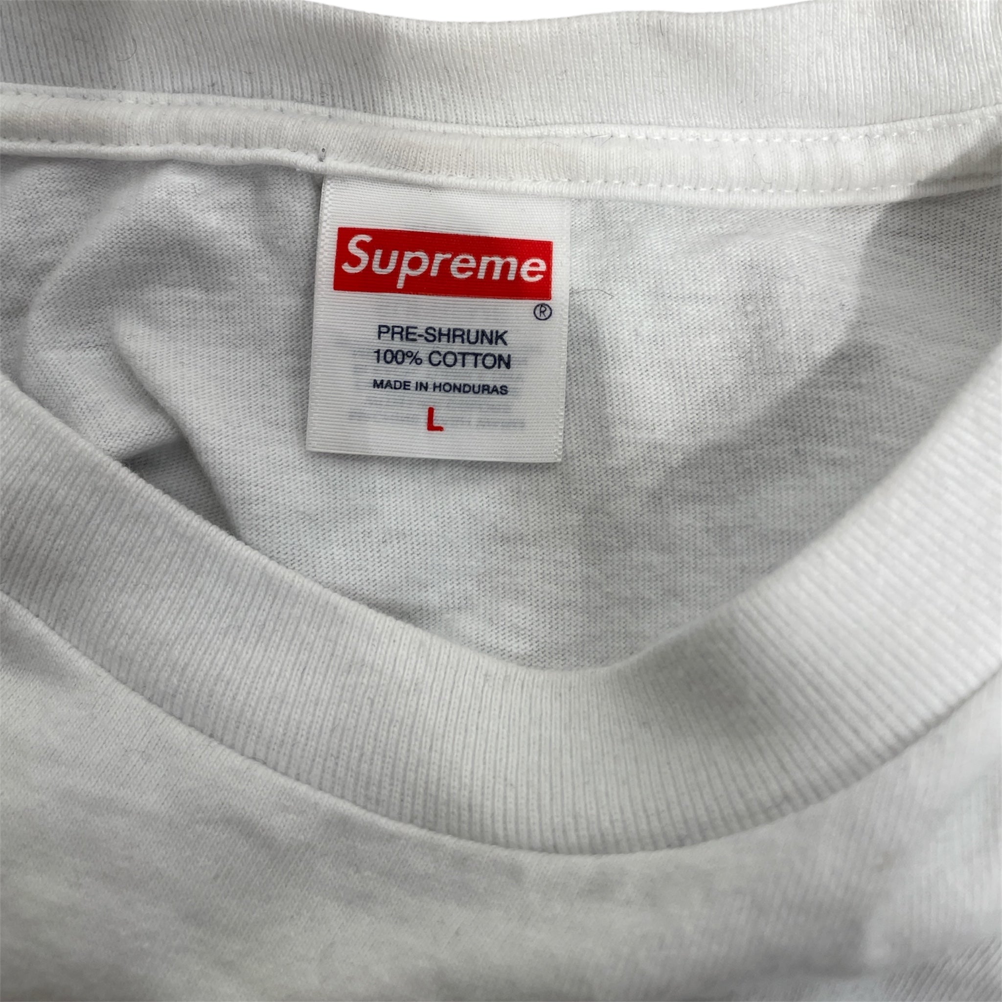 Supreme/T-Shirt/L/Cotton/WHT/Graphic/Dean Blunt view 3