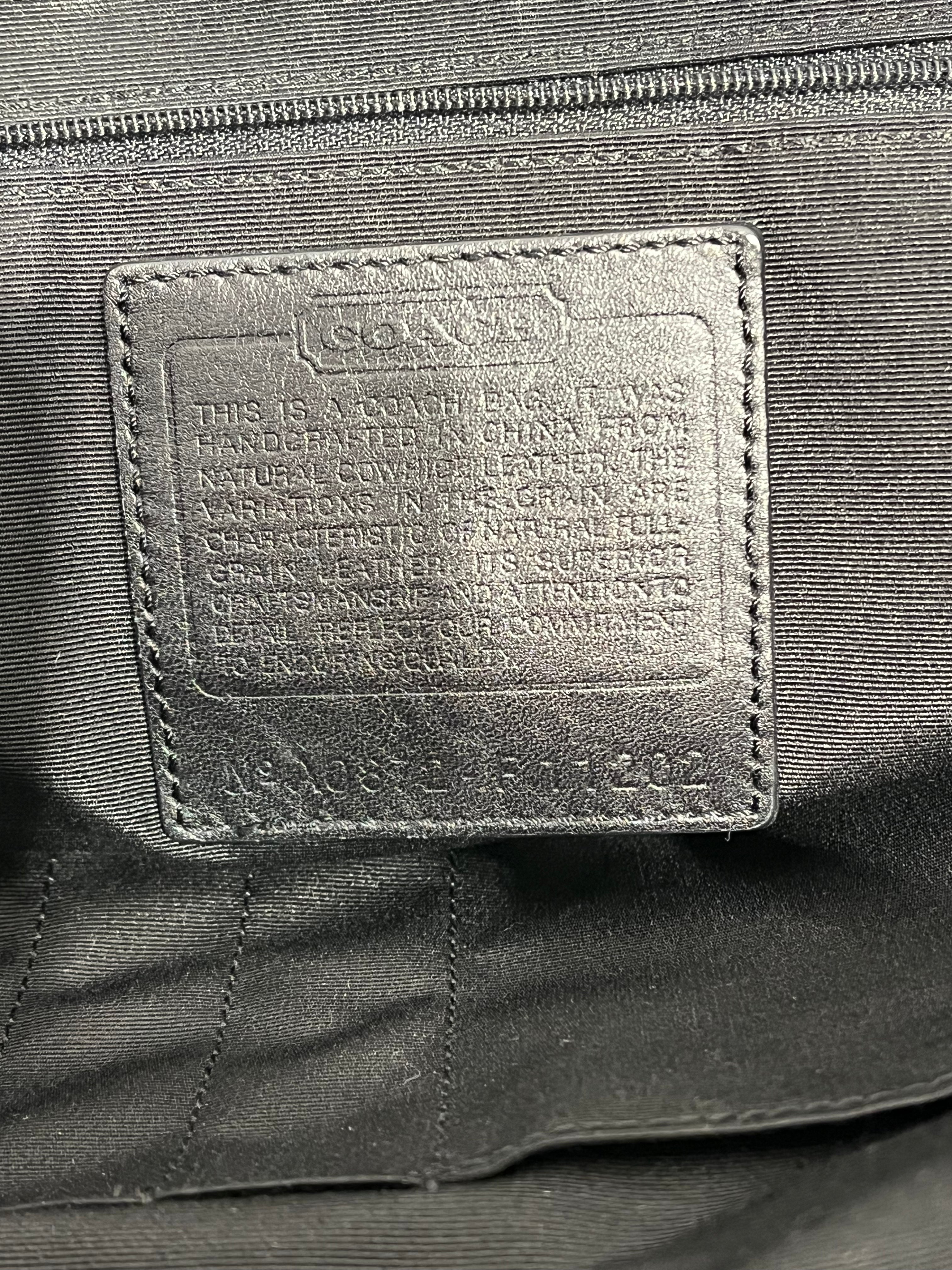 COACH/Bag/Leather/BLK/F11202 view 8