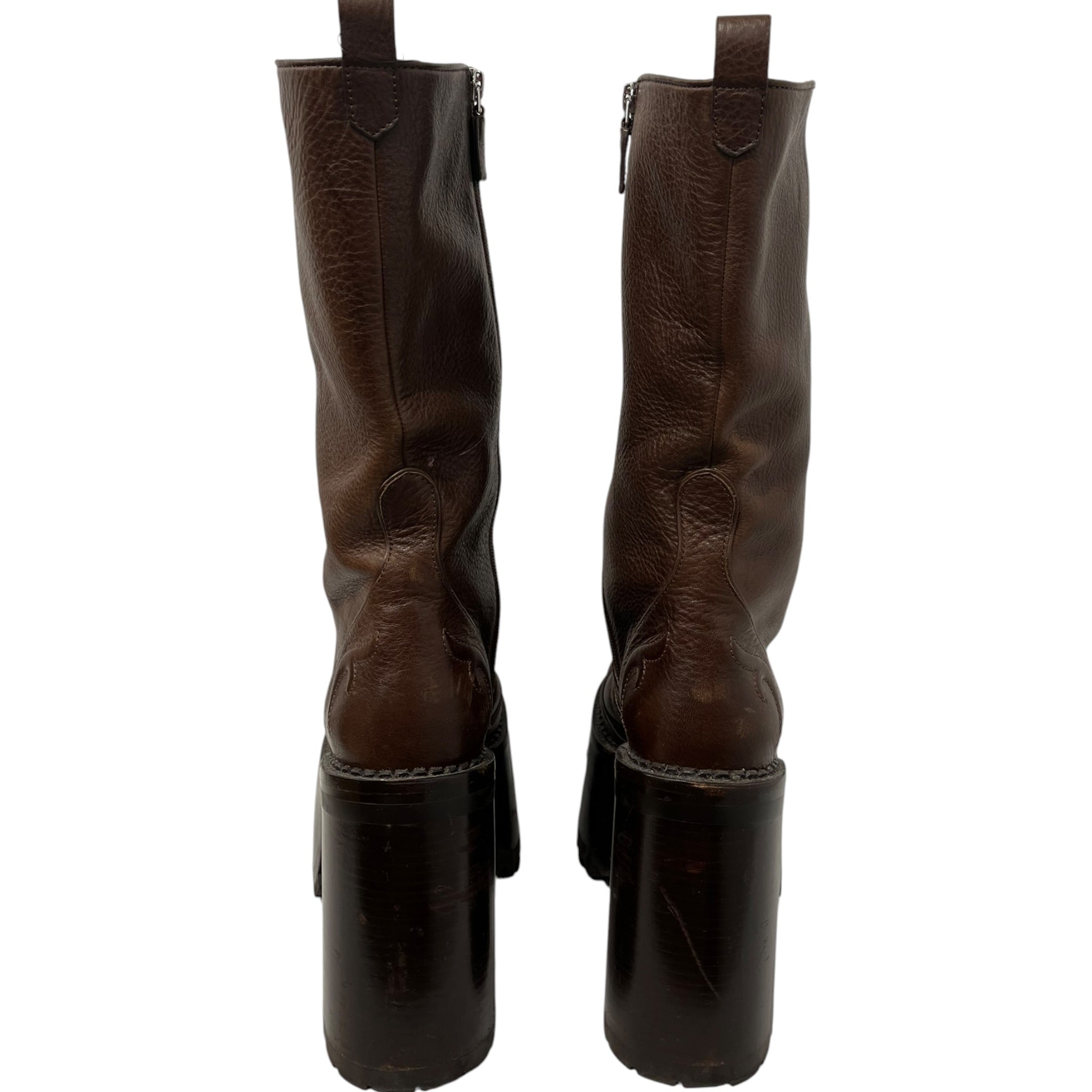MARC JACOBS/Boots/EU 41/Leather/BRW/MARGARET WESTERN KIKI BOOT view 3