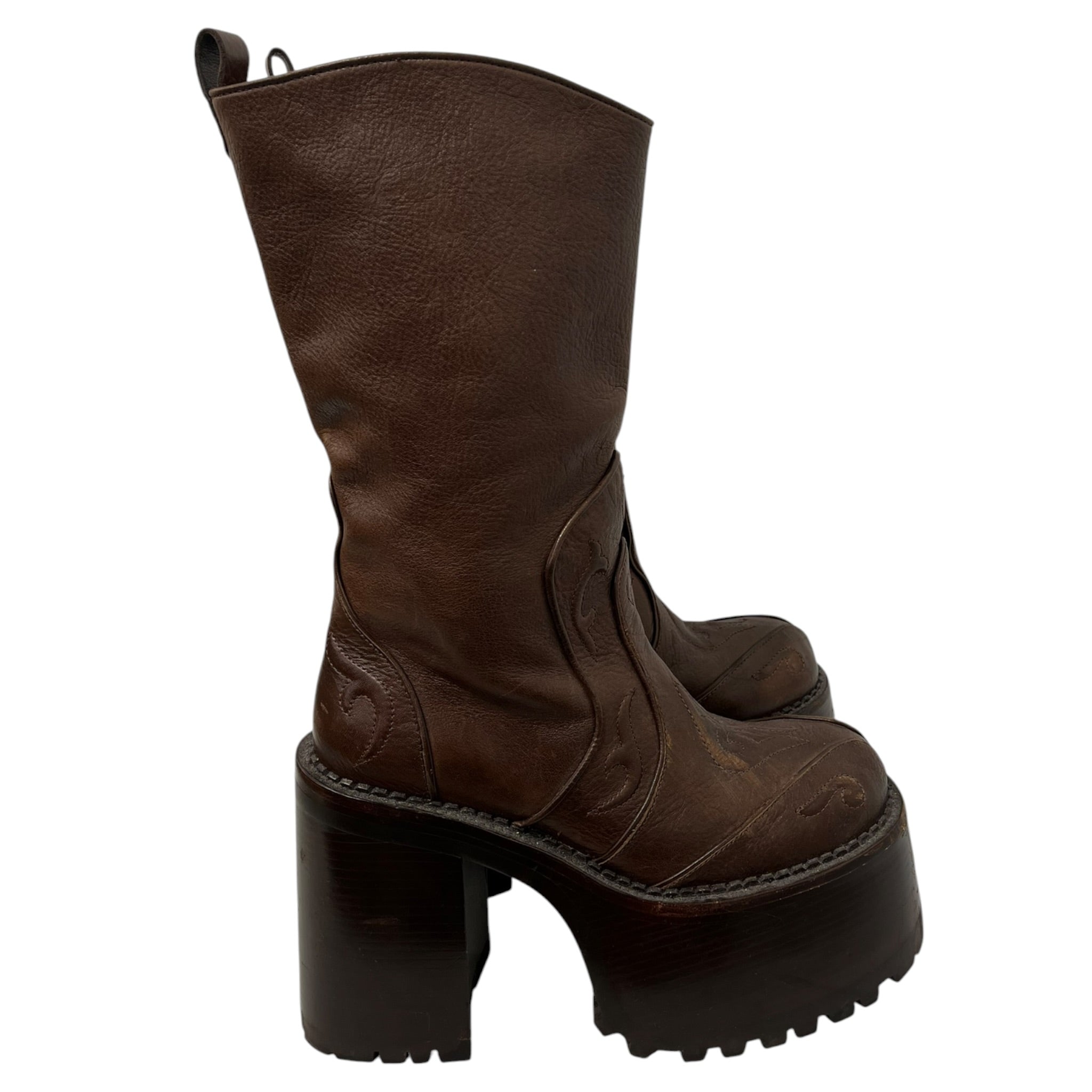 MARC JACOBS/Boots/EU 41/Leather/BRW/MARGARET WESTERN KIKI BOOT view 4